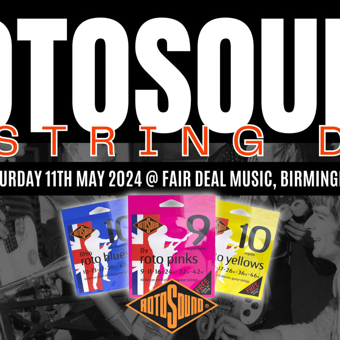 Event - Rotosound Restring Day - Saturday 11th May