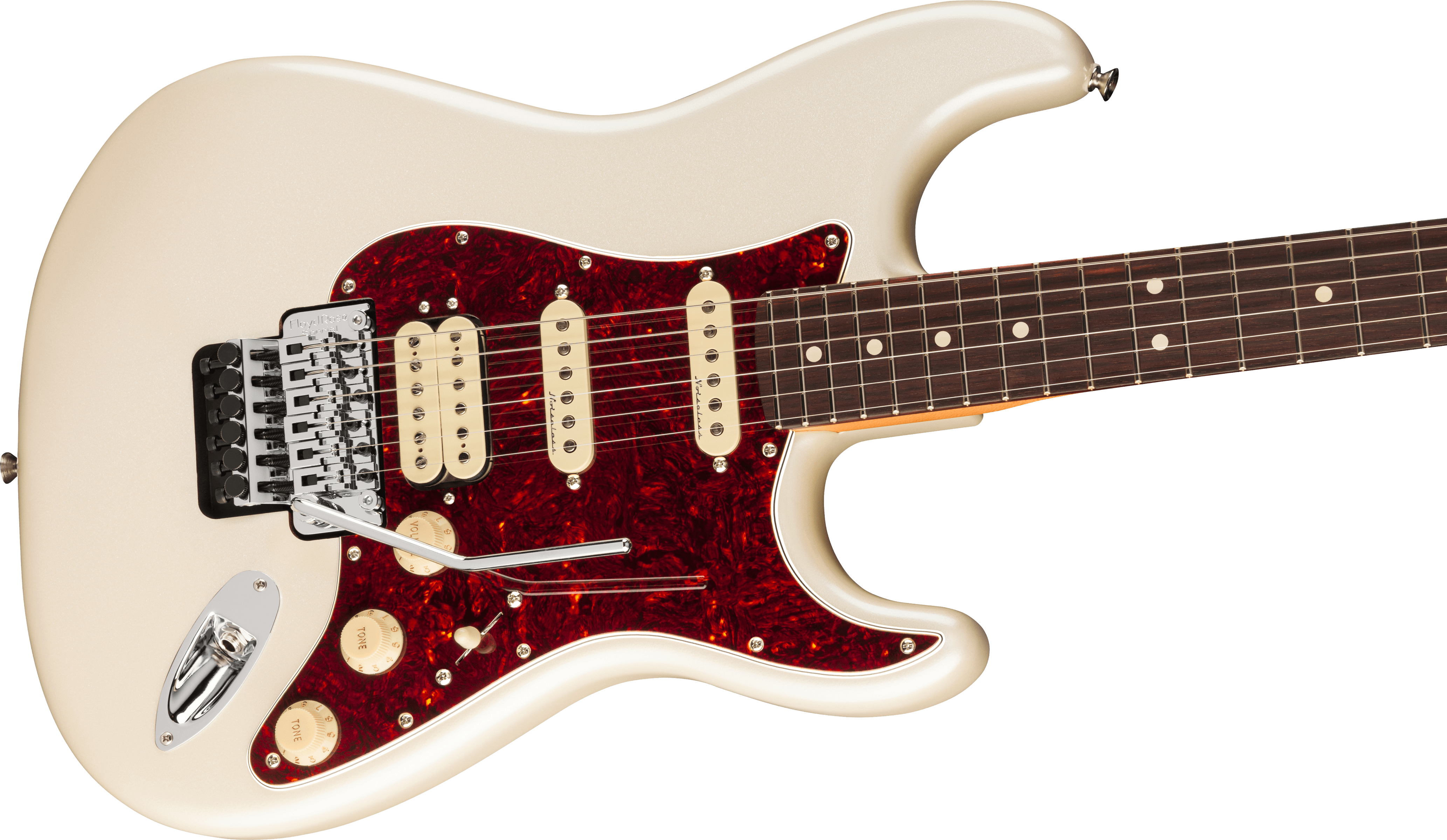 Fender Player II Modified HSS Stratocaster FR in Olympic Pearl, Open Box - Fair Deal Music