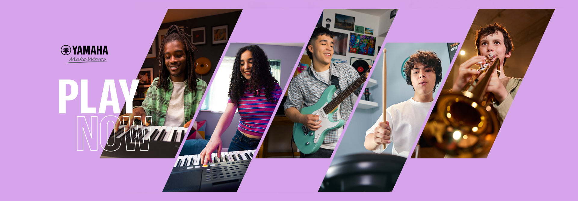 Yamaha Play Now Instruments for Every Musical Journey