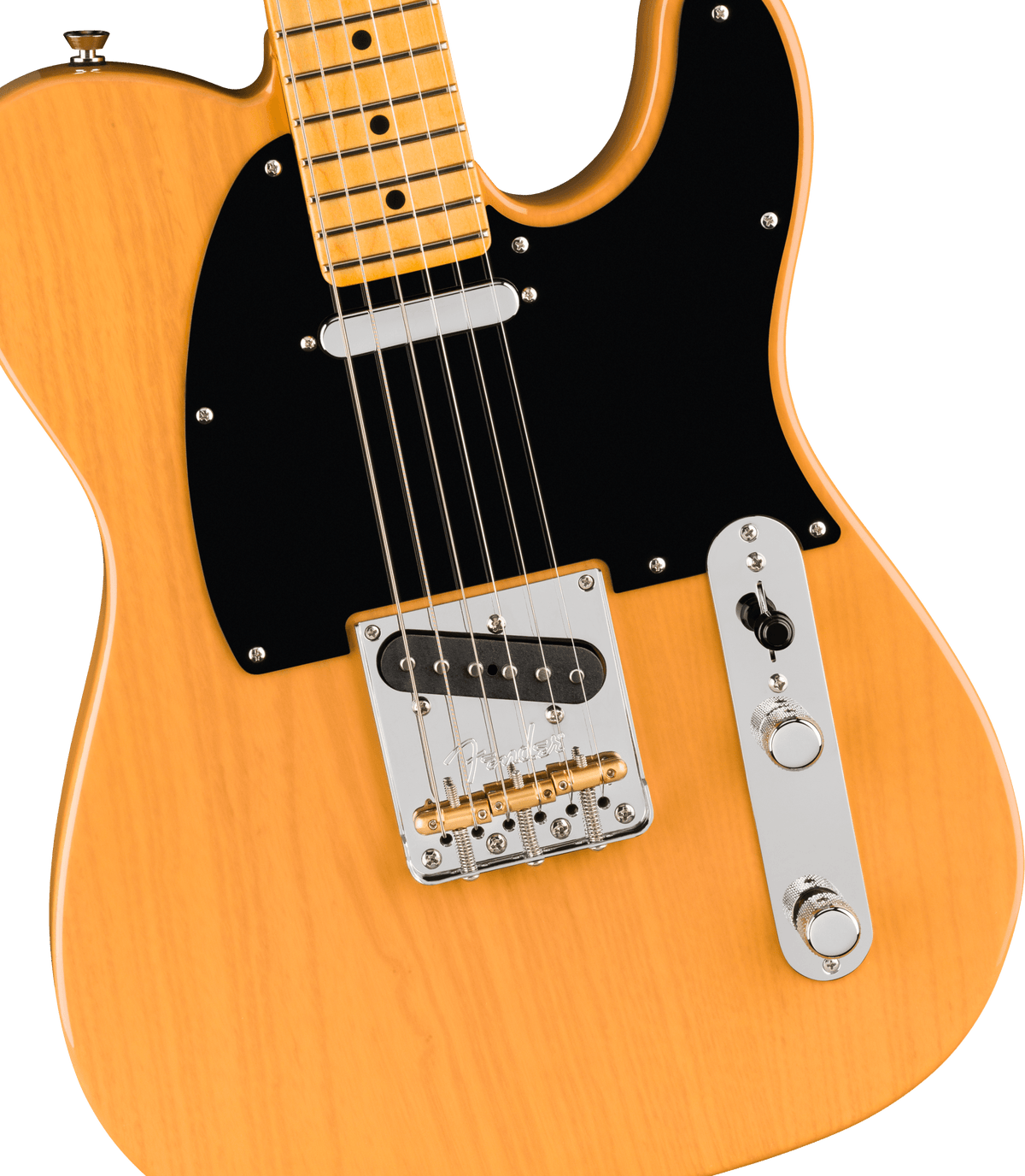 Fender American Professional Telecaster®, Maple Fingerboard, Butterscotch Blonde - Fair Deal Music