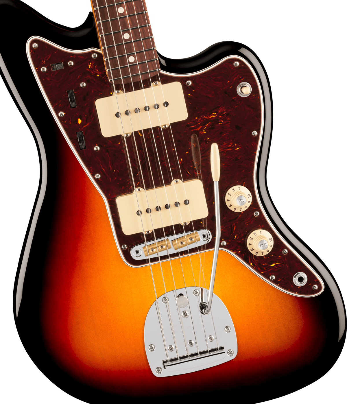 Fender American Professional Jazzmaster®, Rosewood Fingerboard, 3-Color Sunburst - Fair Deal Music