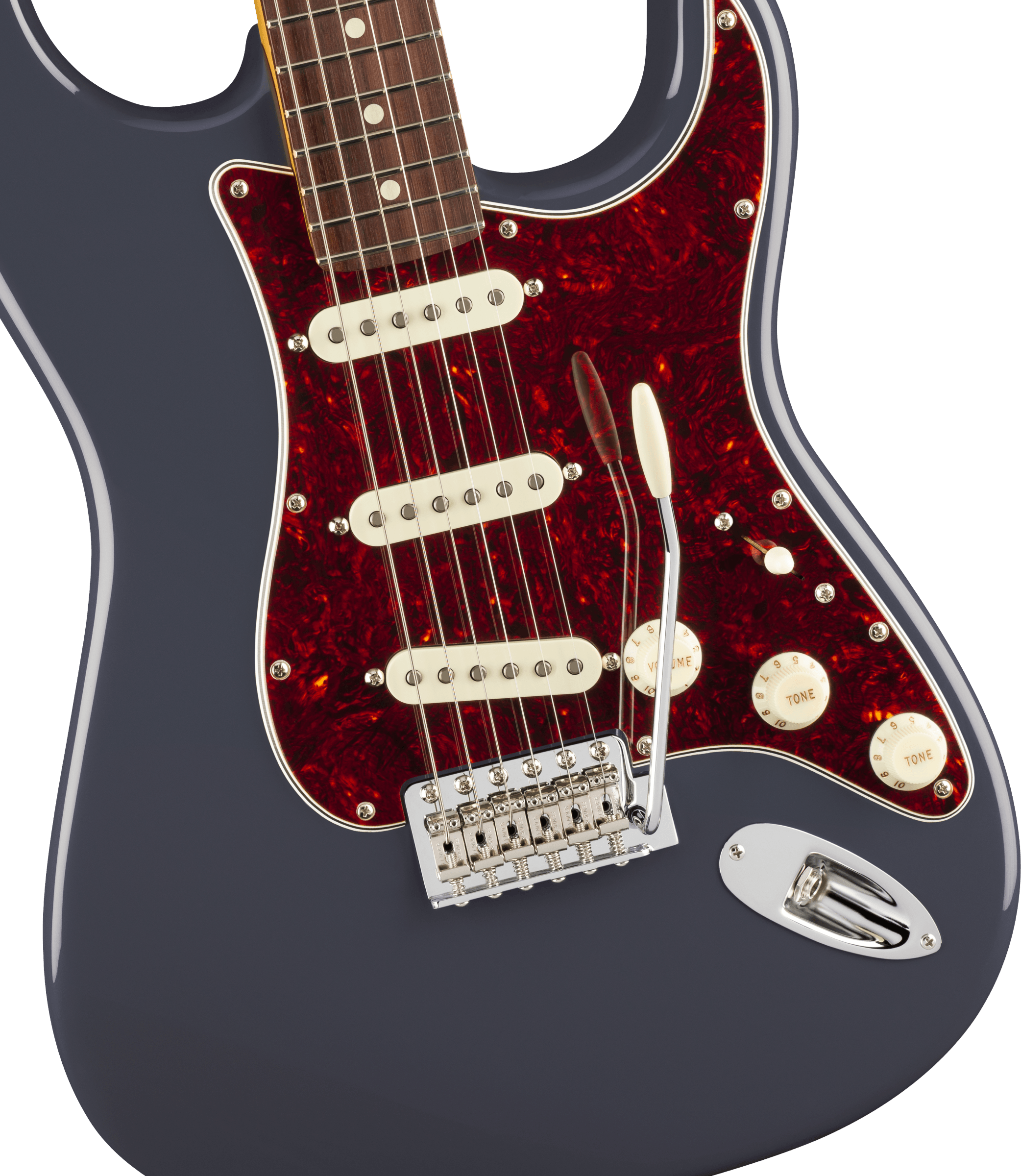 Fender American Professional Classic Stratocaster, Rosewood Fingerboard, Faded Black Electric Guitar - Fair Deal Music