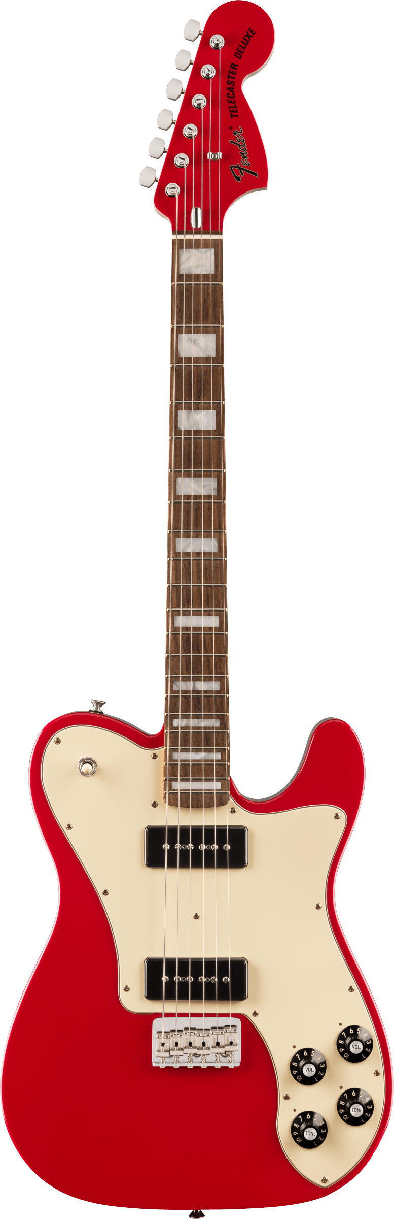 Fender Chris Shiflett Cleaver Telecaster Deluxe in Dakota Red Electric Guitar - Fair Deal Music
