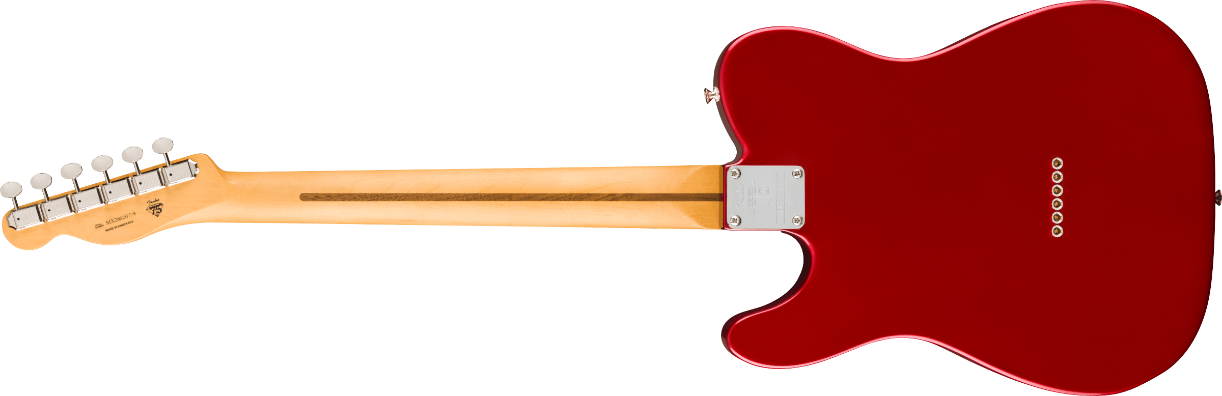 Fender 75th Anniversary Player II Telecaster®, Maple Fingerboard, Candy Apple Red - Fair Deal Music