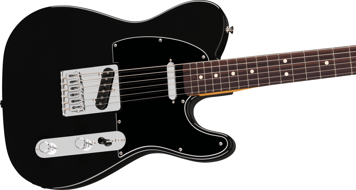 Fender 75th Anniversary Player II Baritone Telecaster®, Rosewood Fingerboard, Black - Fair Deal Music
