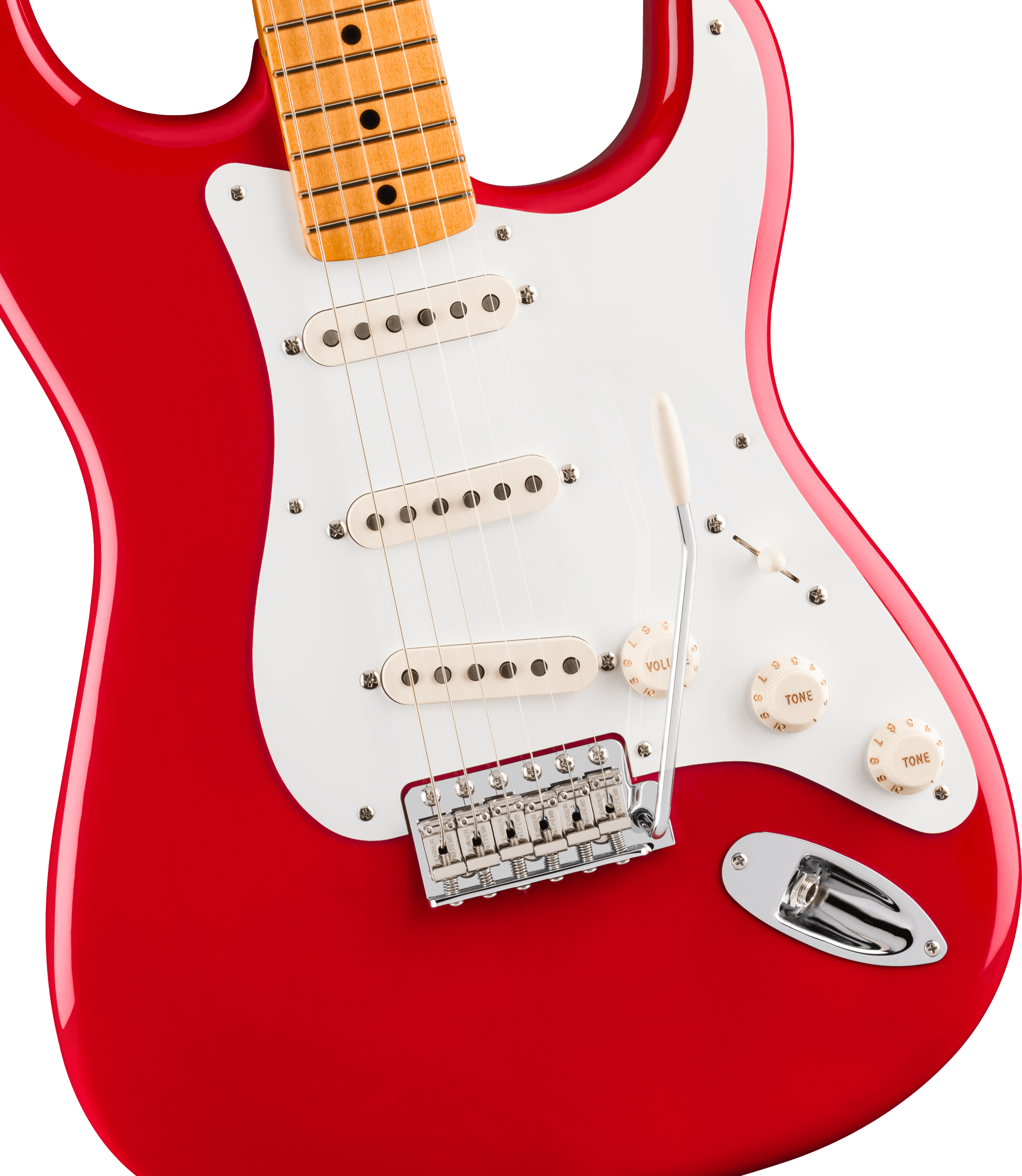 Fender Vintera® III Late '50s Stratocaster®, Maple Fingerboard, Dakota Red - Fair Deal Music