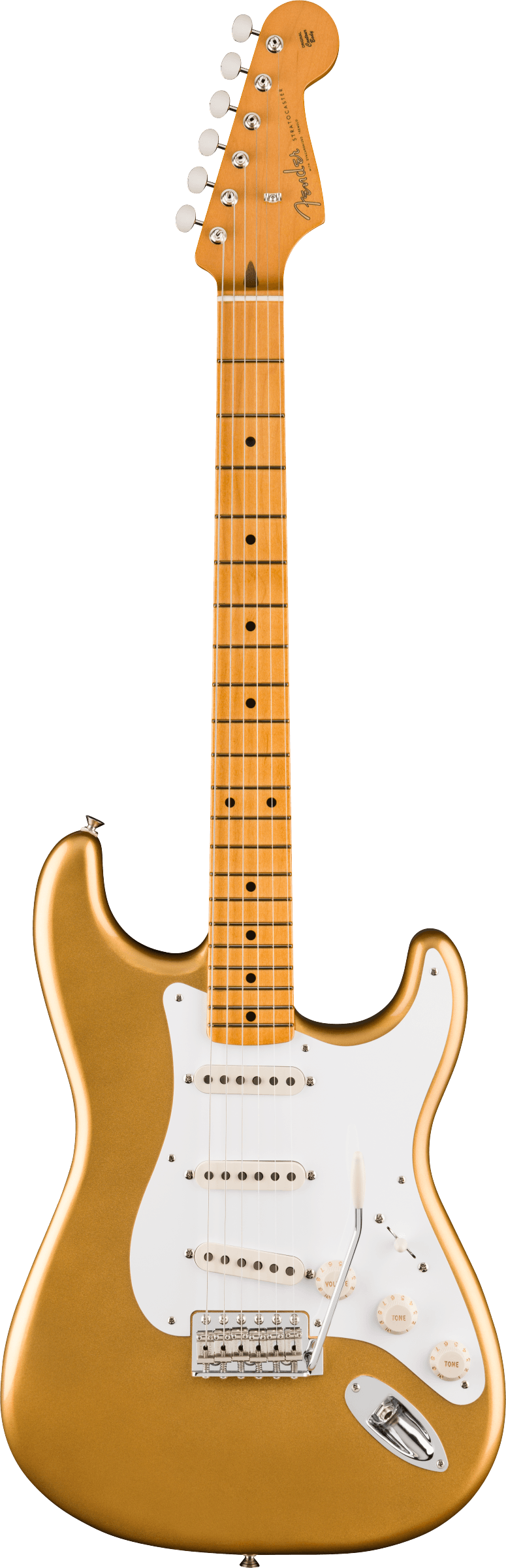Fender Vintera® III Late '50s Stratocaster®, Maple Fingerboard, Aztec Gold, Electric Guitar - Fair Deal Music