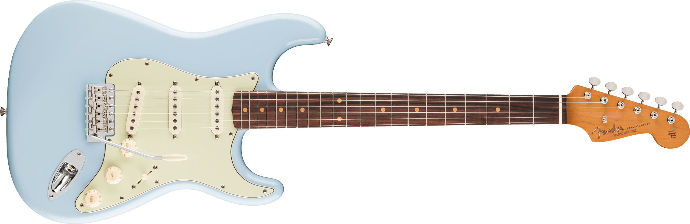 Fender Vintera® III Early '60s Stratocaster®, Rosewood Fingerboard, Sonic Blue, Electric Guitar - Fair Deal Music