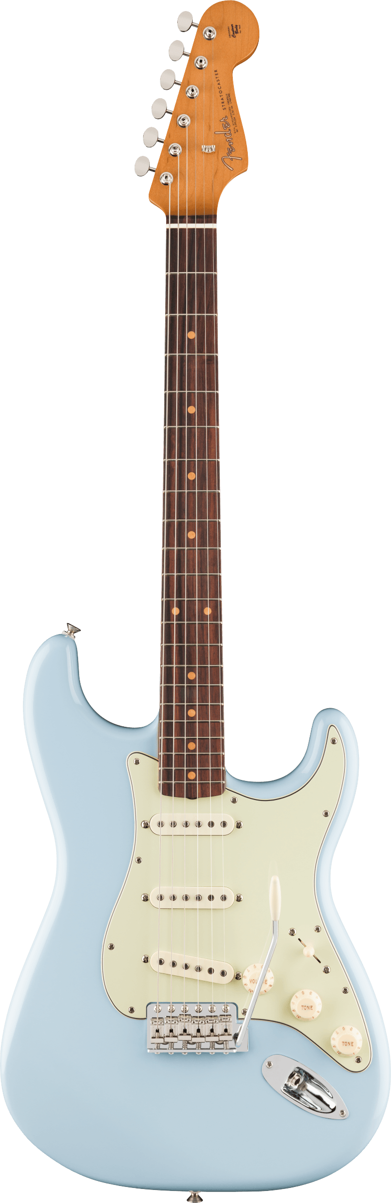 Fender Vintera® III Early '60s Stratocaster®, Rosewood Fingerboard, Sonic Blue, Electric Guitar - Fair Deal Music