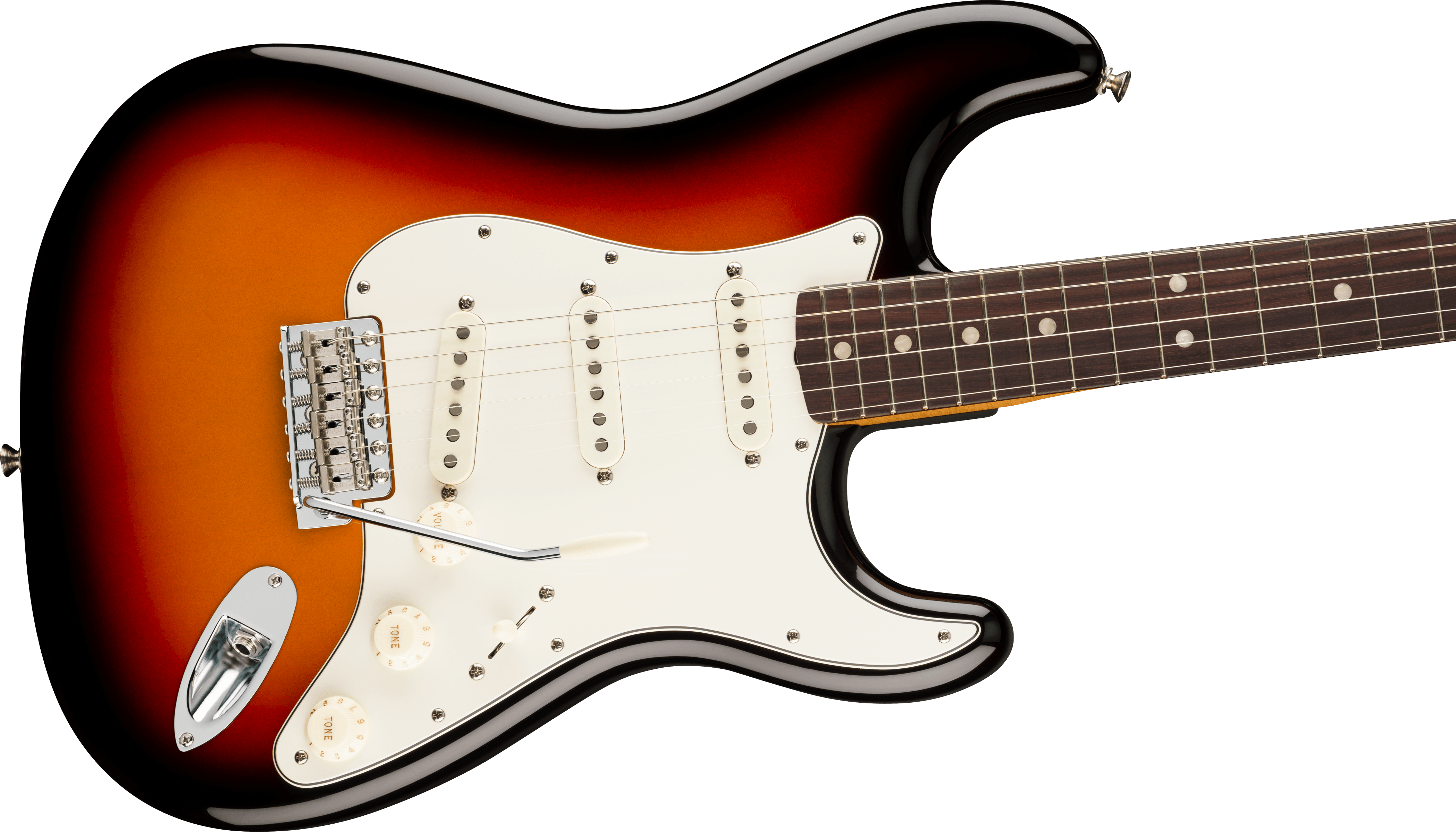 Fender Vintera® III Late '60s Stratocaster®, Rosewood Fingerboard, 3-Color Sunburst Electric Guitar - Fair Deal Music