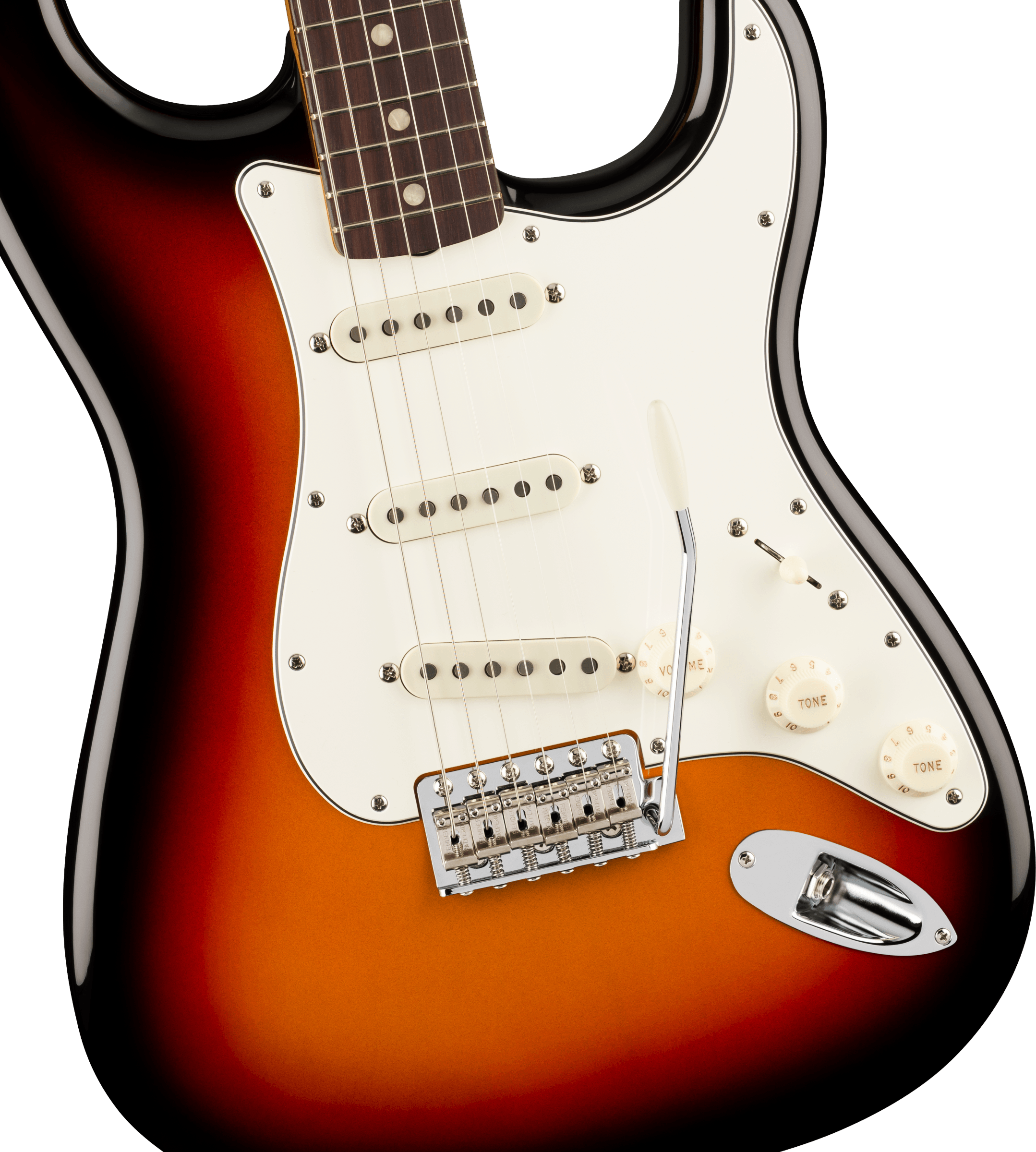Fender Vintera® III Late '60s Stratocaster®, Rosewood Fingerboard, 3-Color Sunburst - Fair Deal Music