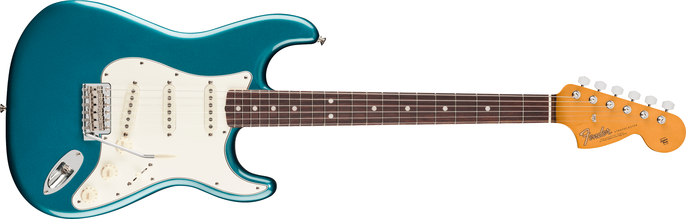 Fender Vintera® III Late '60s Stratocaster®, Rosewood Fingerboard, Ocean Turquoise Electric Guitar - Fair Deal Music