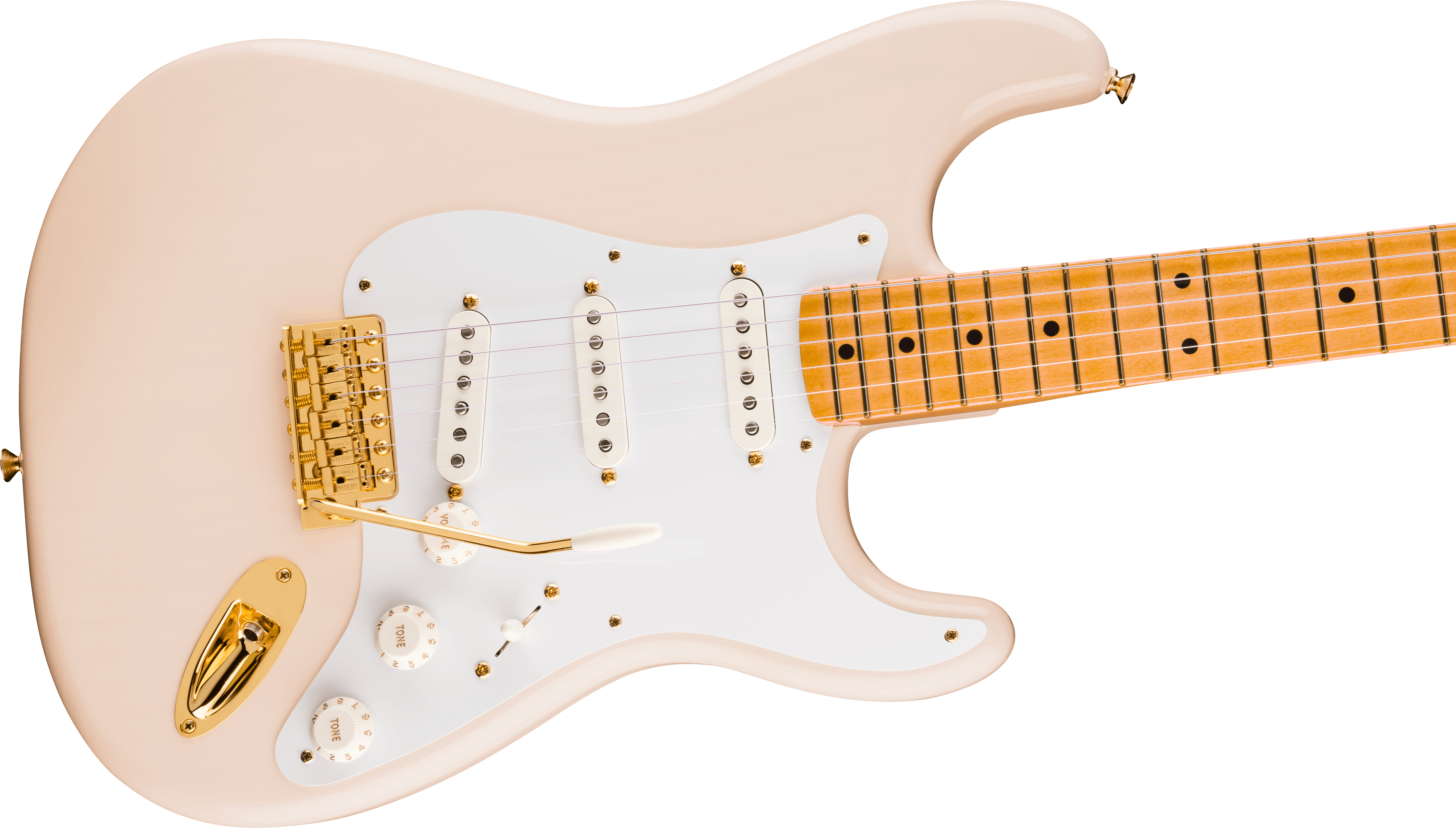 Fender Limited Edition Vintera® III Late '50s Stratocaster®, Maple Fingerboard, White Blonde Electric Guitar - Fair Deal Music