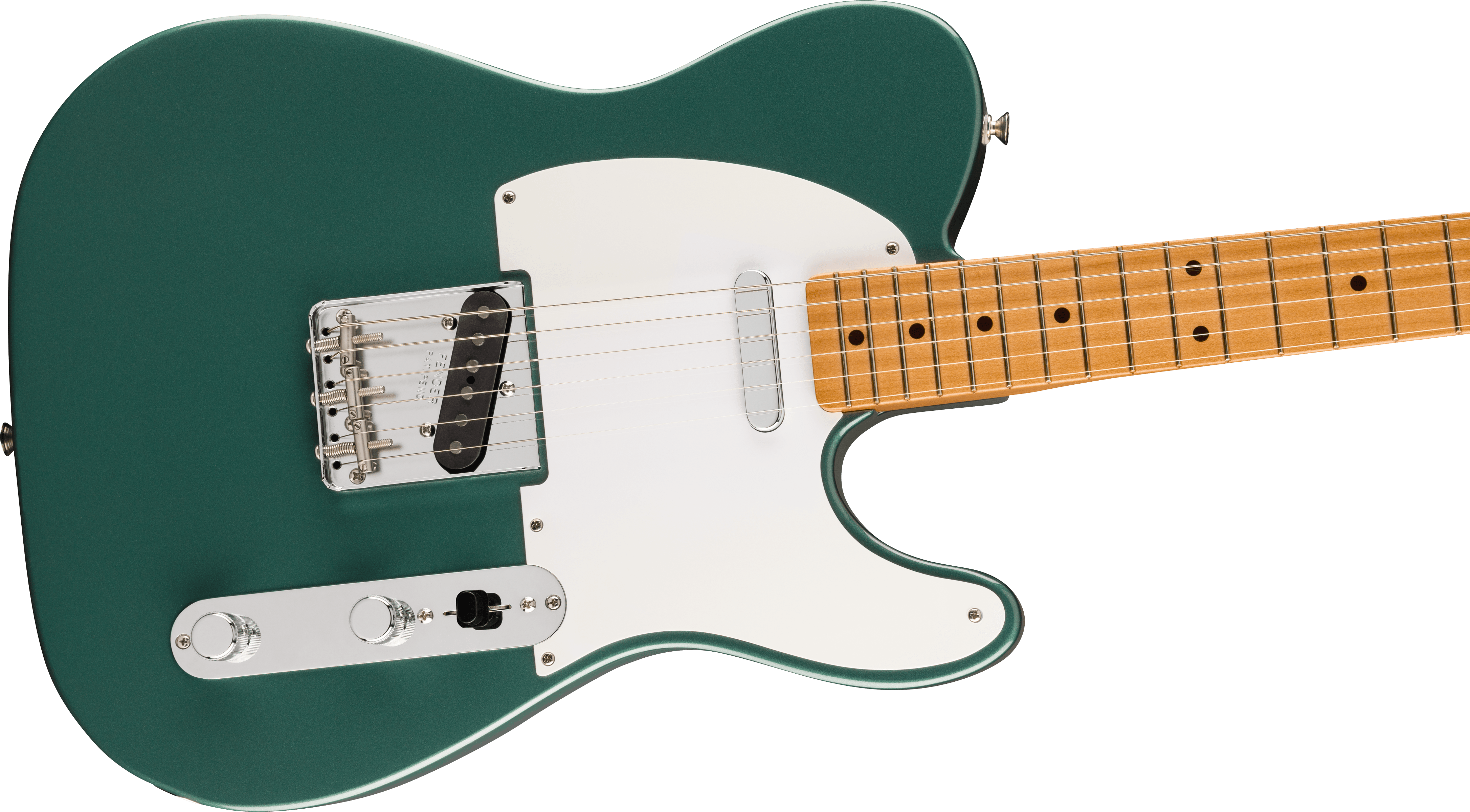 Fender Vintera® III Late '50s Telecaster®, Maple Fingerboard, Sherwood Green Metallic Electric Guitar - Fair Deal Music