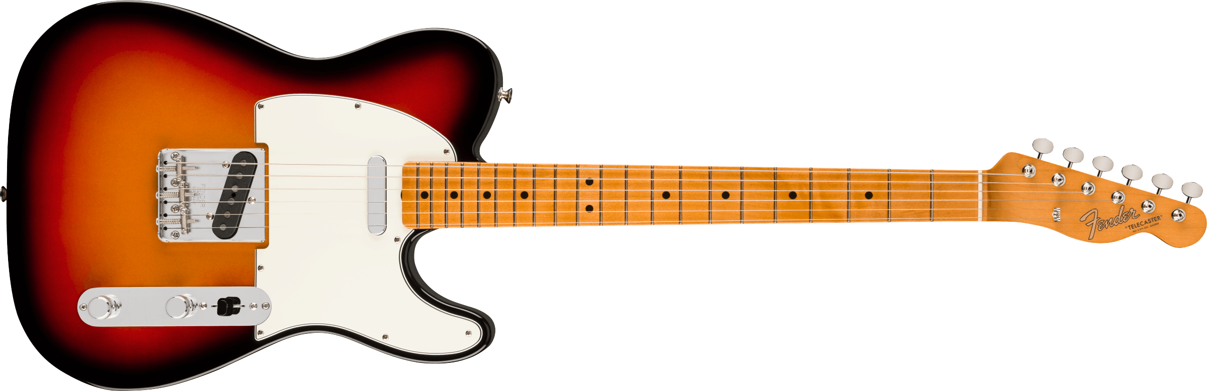 Fender Vintera® III Mid '60s Telecaster®, Maple Fingerboard, 3-Color Sunburst Electric Guitar - Fair Deal Music