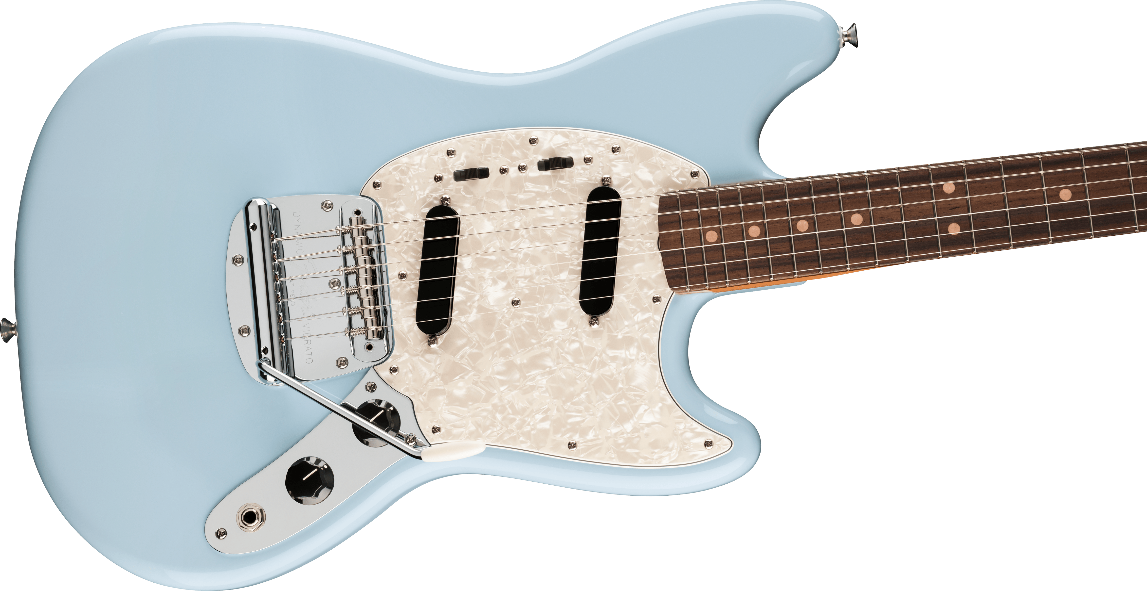 Fender Vintera® III Mid '60s Mustang®, Rosewood Fingerboard, Sonic Blue, Electric guitar - Fair Deal Music