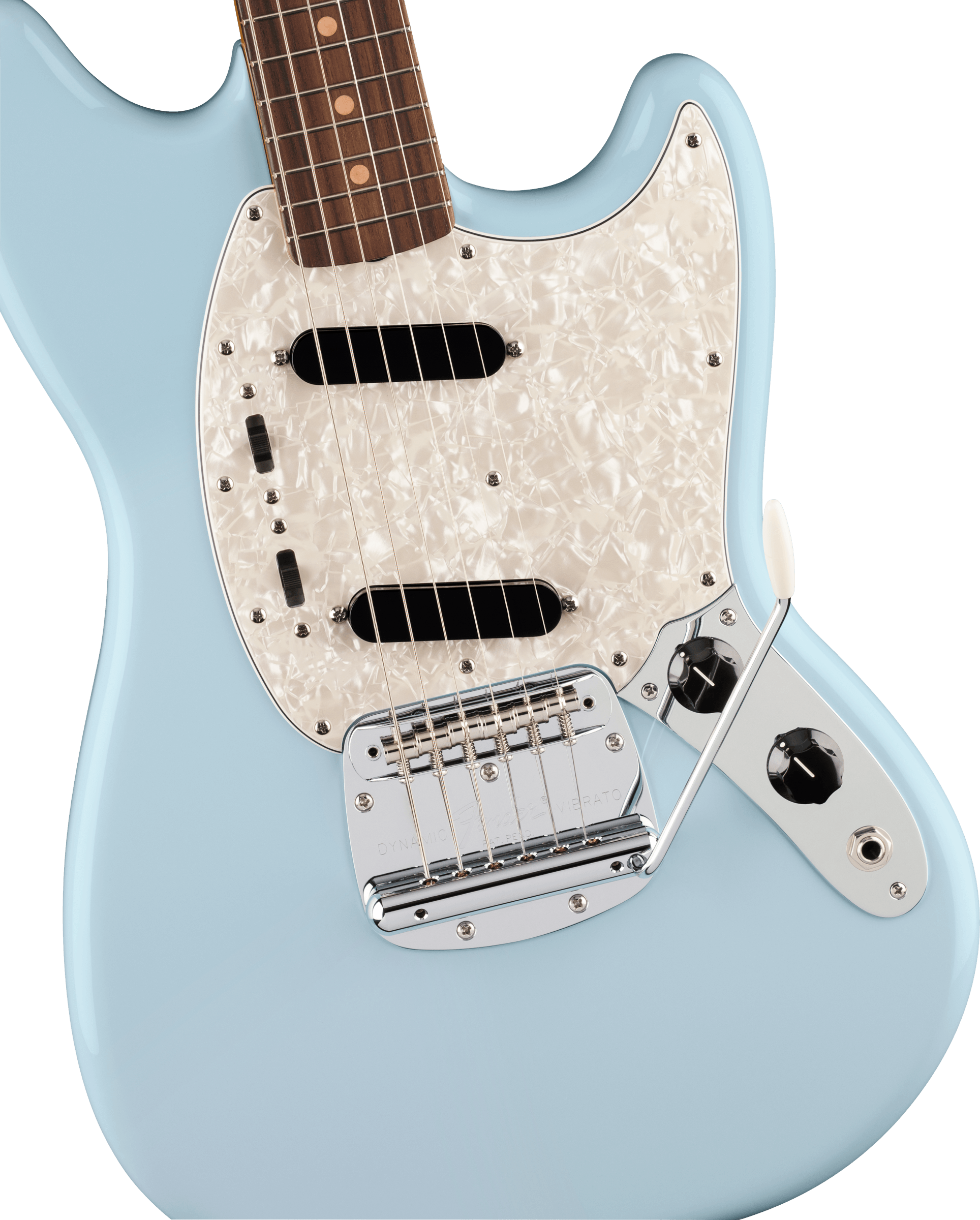 Fender Vintera® III Mid '60s Mustang®, Rosewood Fingerboard, Sonic Blue, Electric guitar - Fair Deal Music