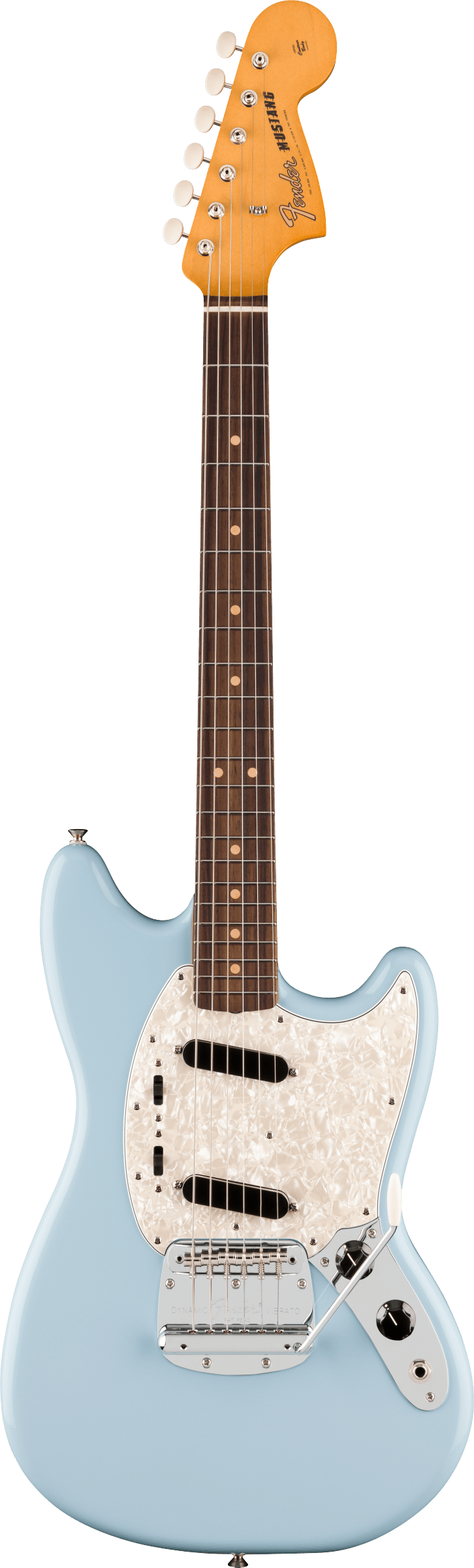 Fender Vintera® III Mid '60s Mustang®, Rosewood Fingerboard, Sonic Blue, Electric guitar - Fair Deal Music