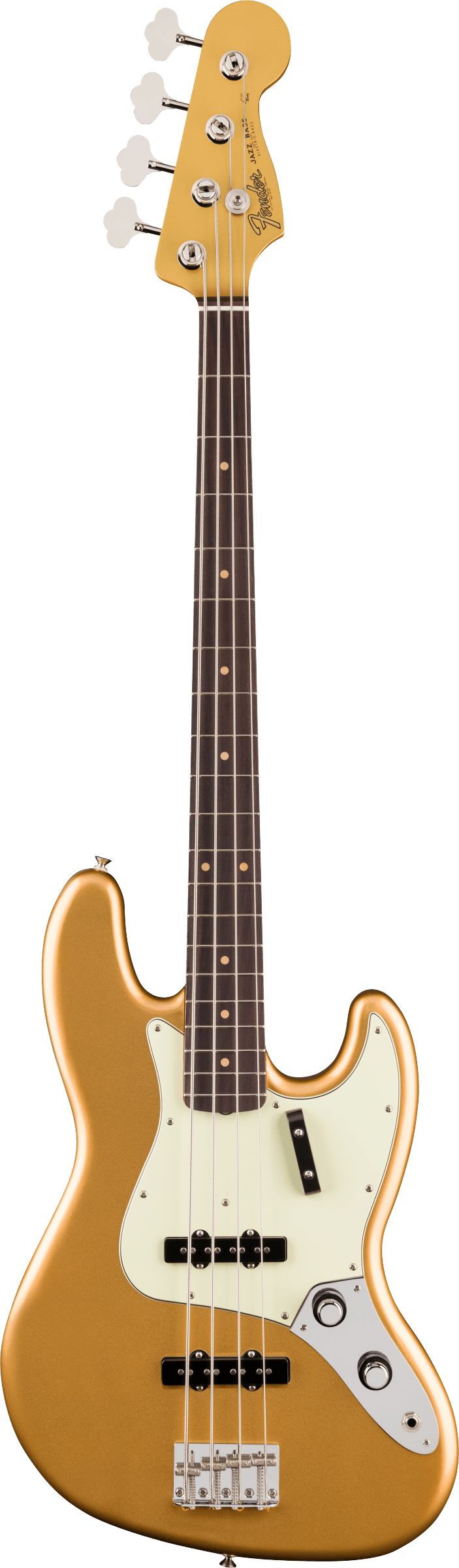 Fender Vintera® III Early '60s Jazz Bass in Aztec Gold, Electric Bass Guitar - Fair Deal Music