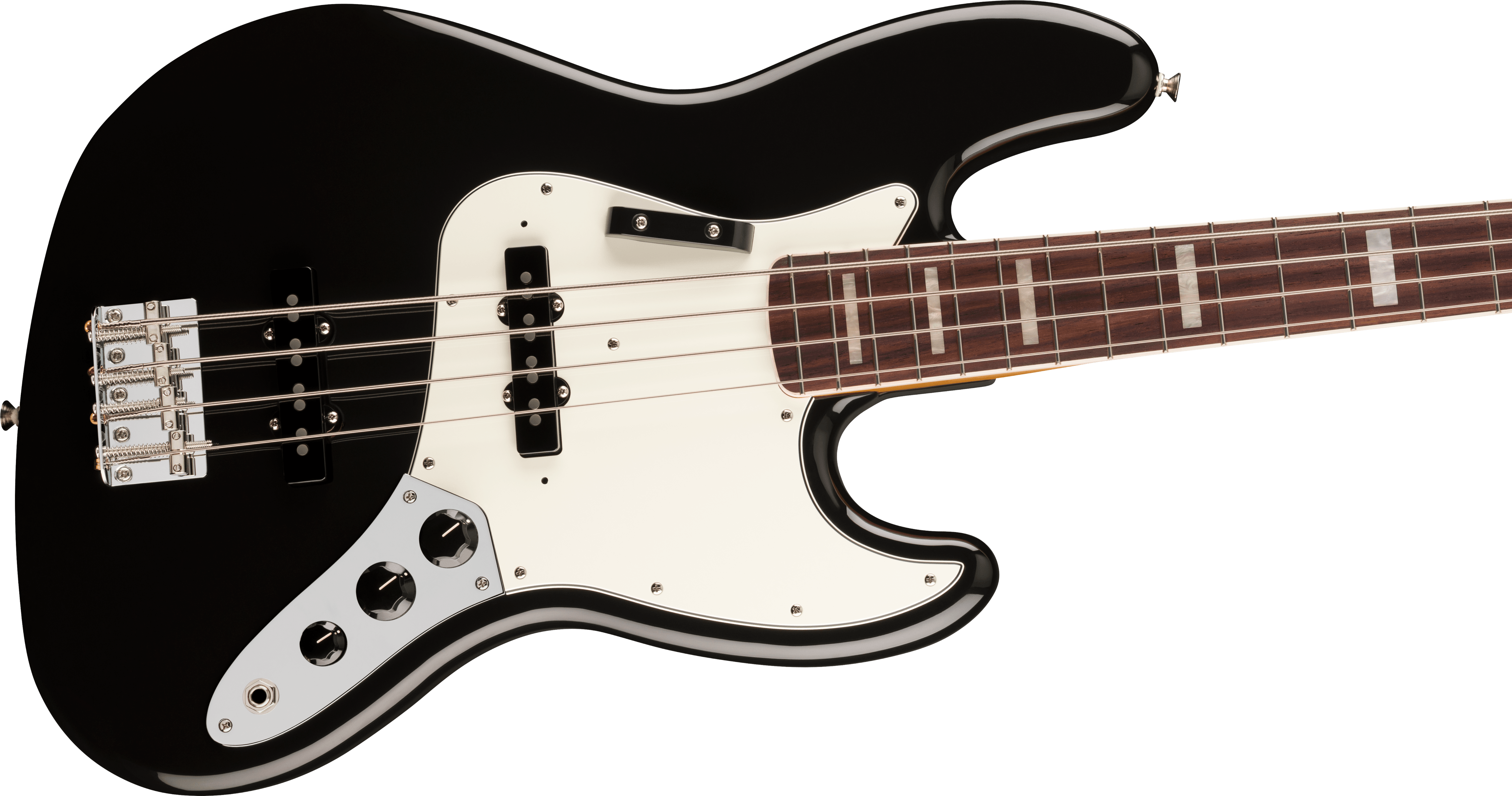 Fender Vintera® III Early '70s Jazz Bass in Black, Electric Bass Guitar - Fair Deal Music