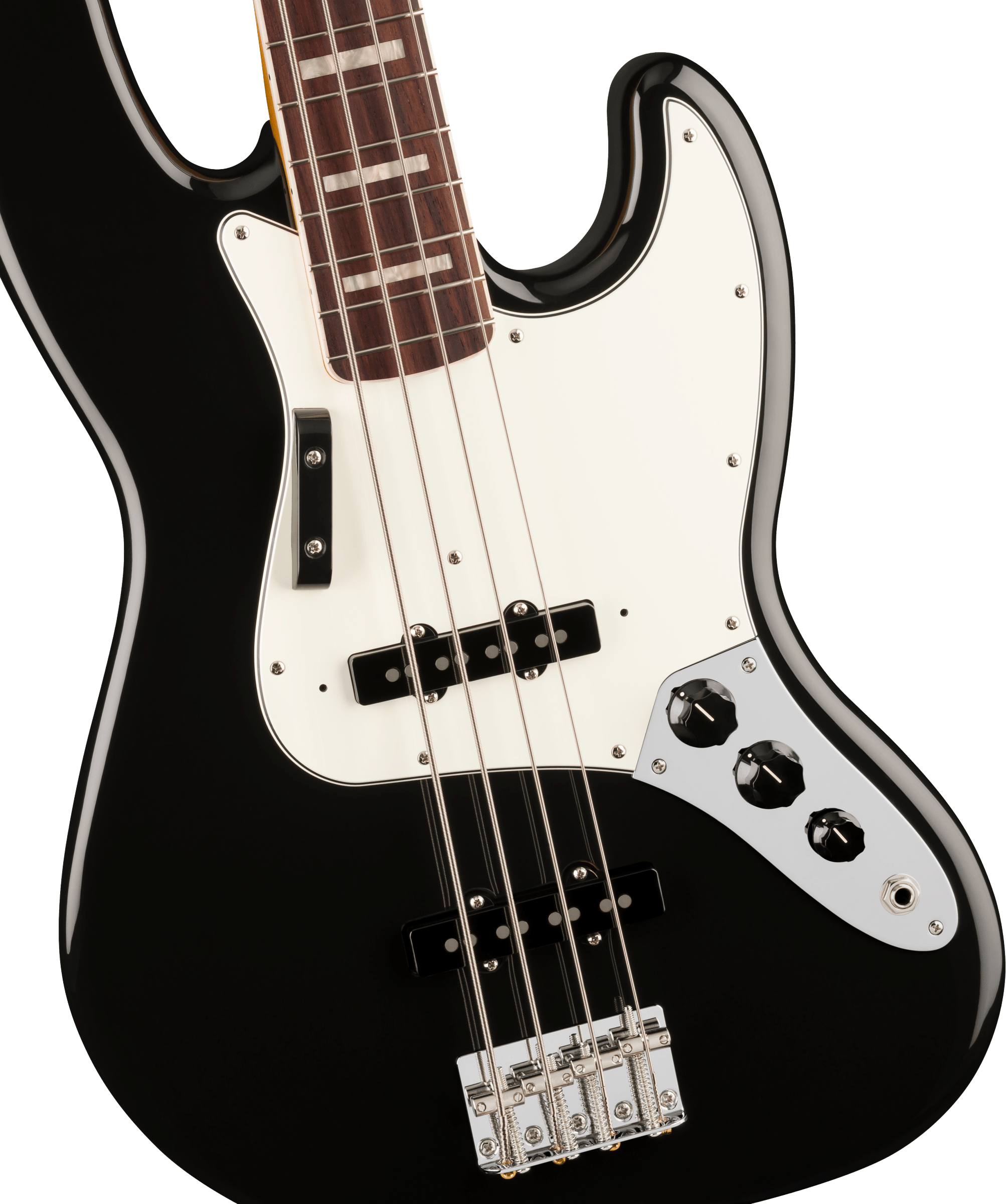 Fender Vintera® III Early '70s Jazz Bass in Black, Electric Bass Guitar - Fair Deal Music