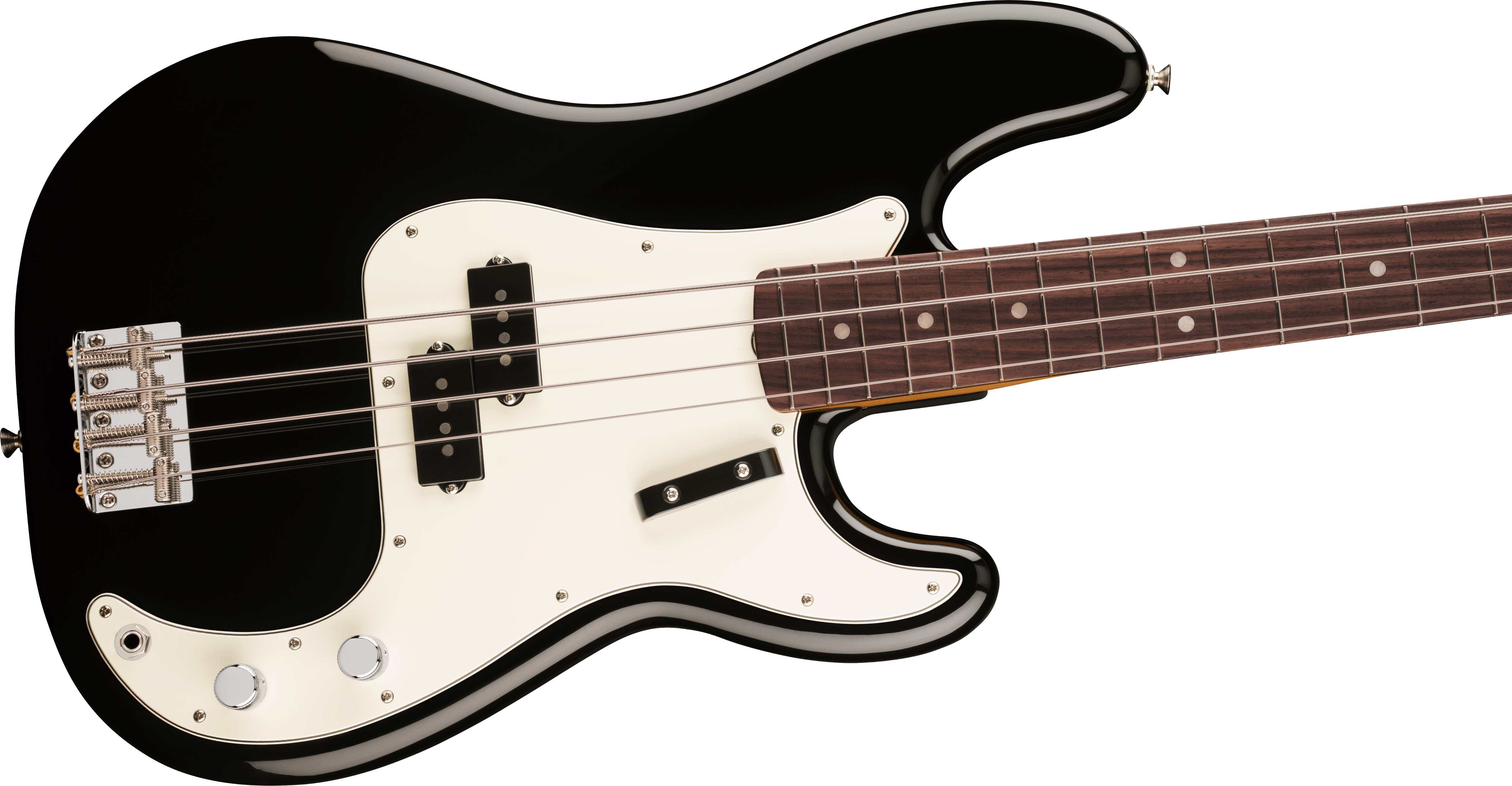 Fender Vintera® III Late '60s Precision Bass in Black, Electric Bass Guitar - Fair Deal Music