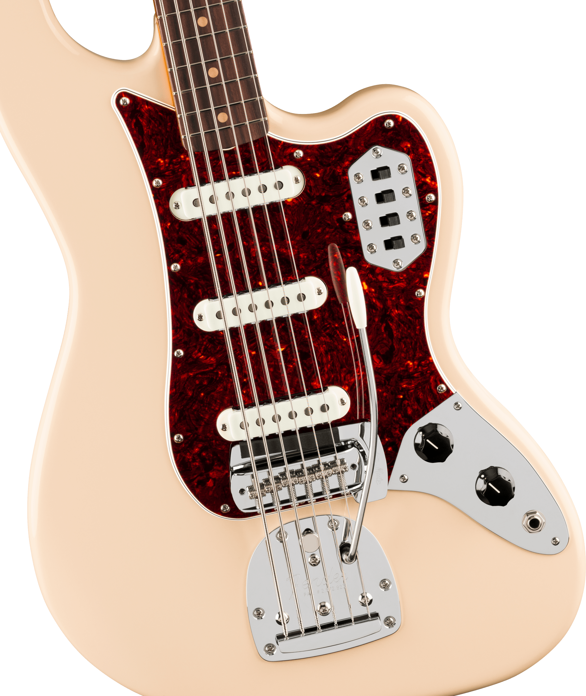 Fender Vintera® III Early '60s Bass VI, Rosewood Fingerboard, Olympic White, Electric Bass Guitar - Fair Deal Music