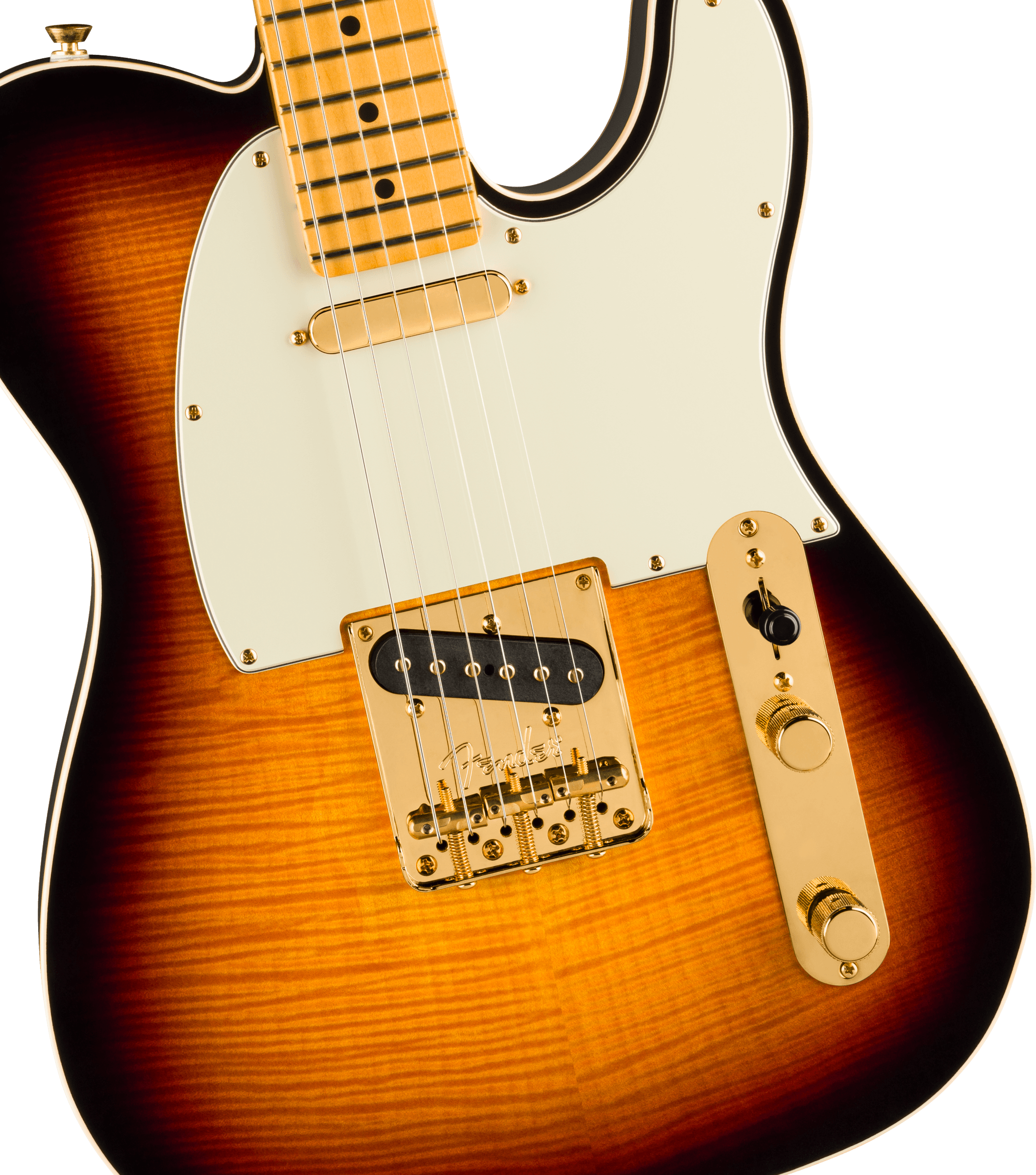 Fender 75th Anniversary American Professional Custom Telecaster®, Maple Fingerboard, 2-Color Sunburst - Fair Deal Music