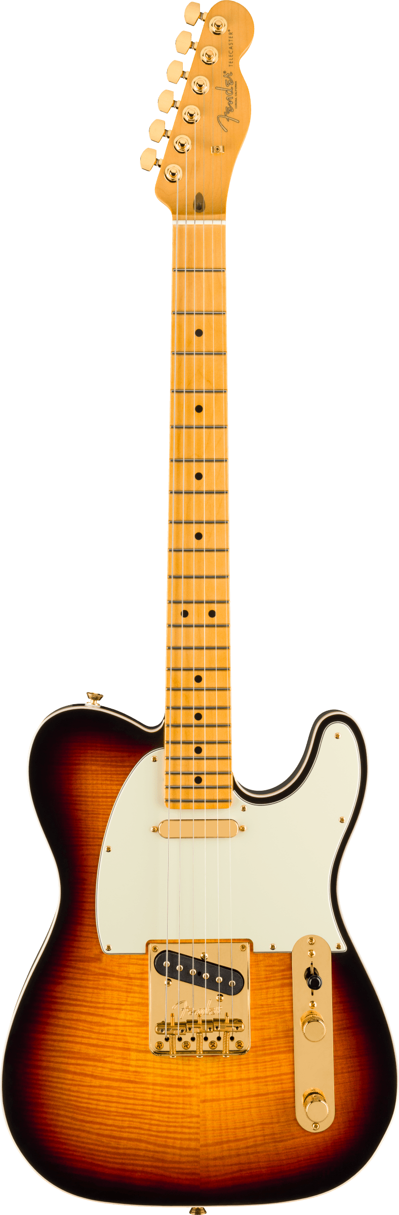Fender 75th Anniversary American Professional II Custom Telecaster®, Maple Fingerboard, 2-Color Sunburst - Fair Deal Music