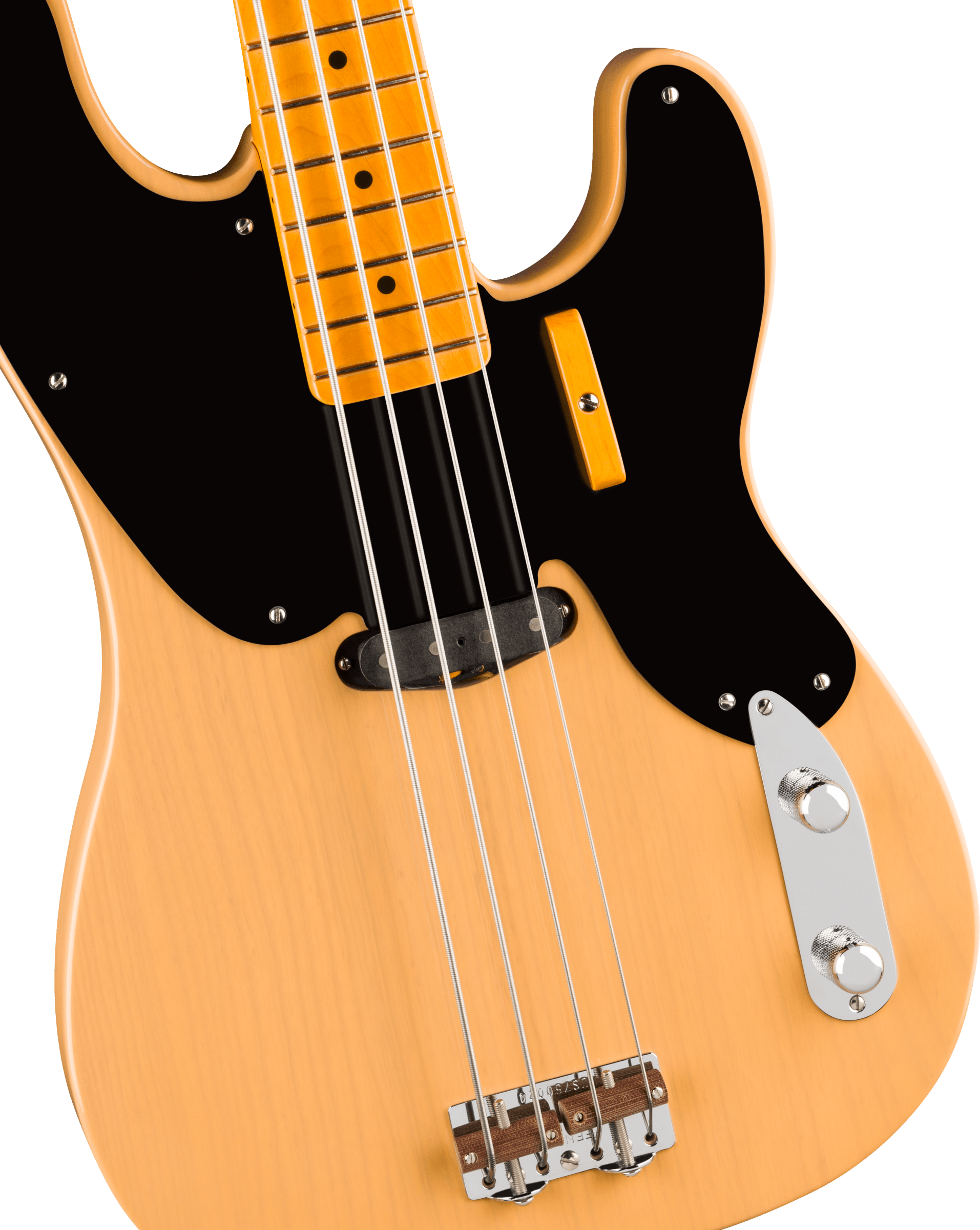 Fender 75th Anniversary American Vintage II 1951 Precision Bass®, Maple Fingerboard, Butterscotch Blonde - Fair Deal Music