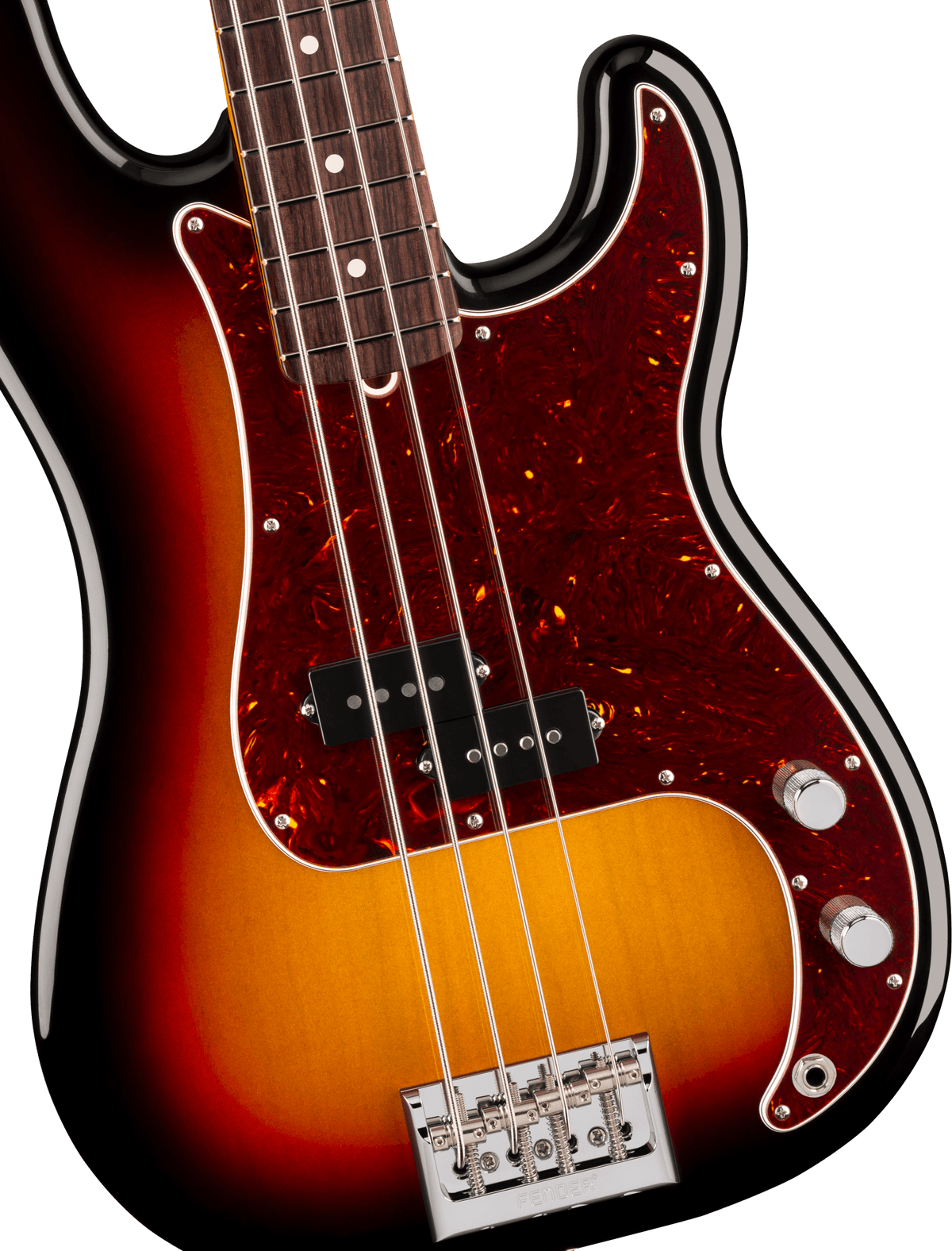 Fender American Professional Precision Bass®, Rosewood Fingerboard, 3-Color Sunburst - Fair Deal Music