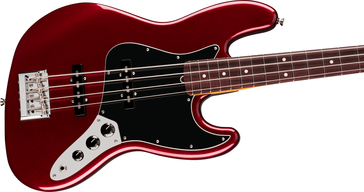 Fender American Professional Jazz Bass®, Oxblood, Rosewood Fingerboard - Fair Deal Music