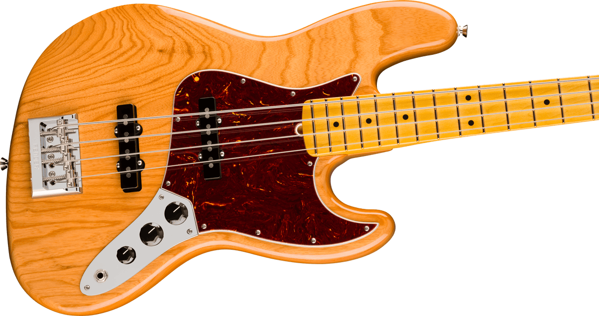 Fender American Professional Jazz Bass®, Maple Fingerboard, Natural - Fair Deal Music