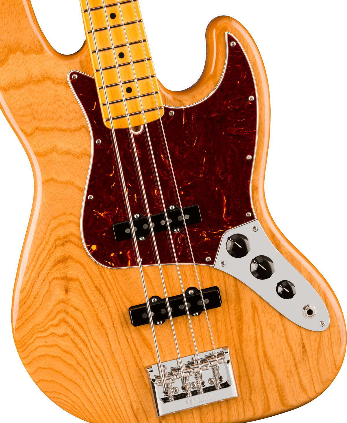 Fender American Professional Jazz Bass®, Maple Fingerboard, Natural - Fair Deal Music