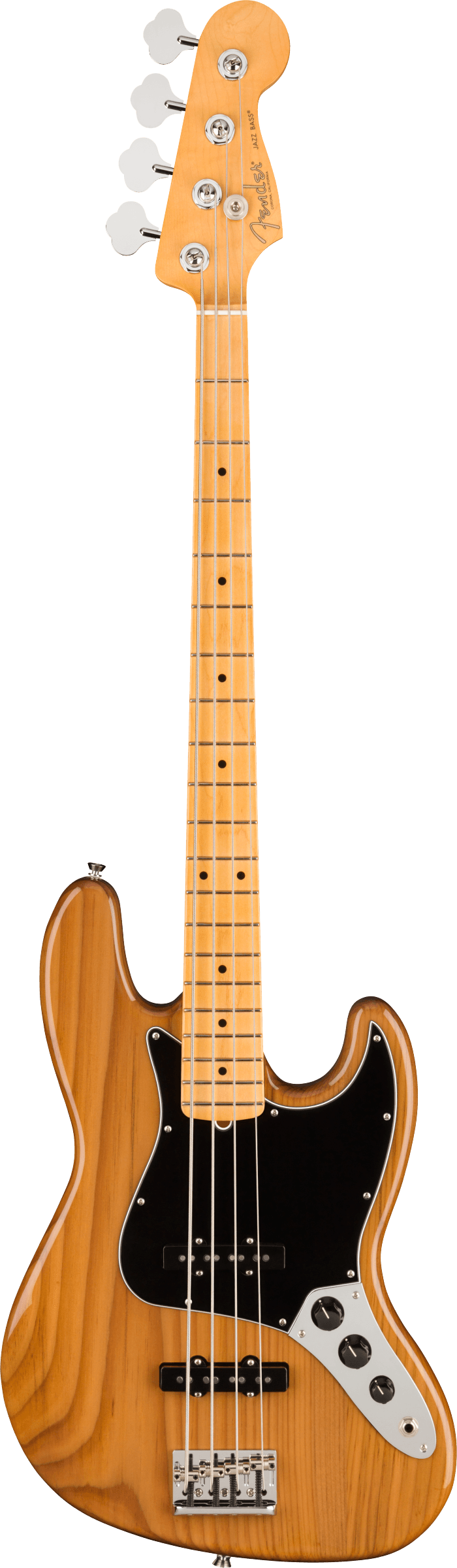 Fender American Professional II Jazz Bass Roasted Pine Natural Electric Bass Guitar