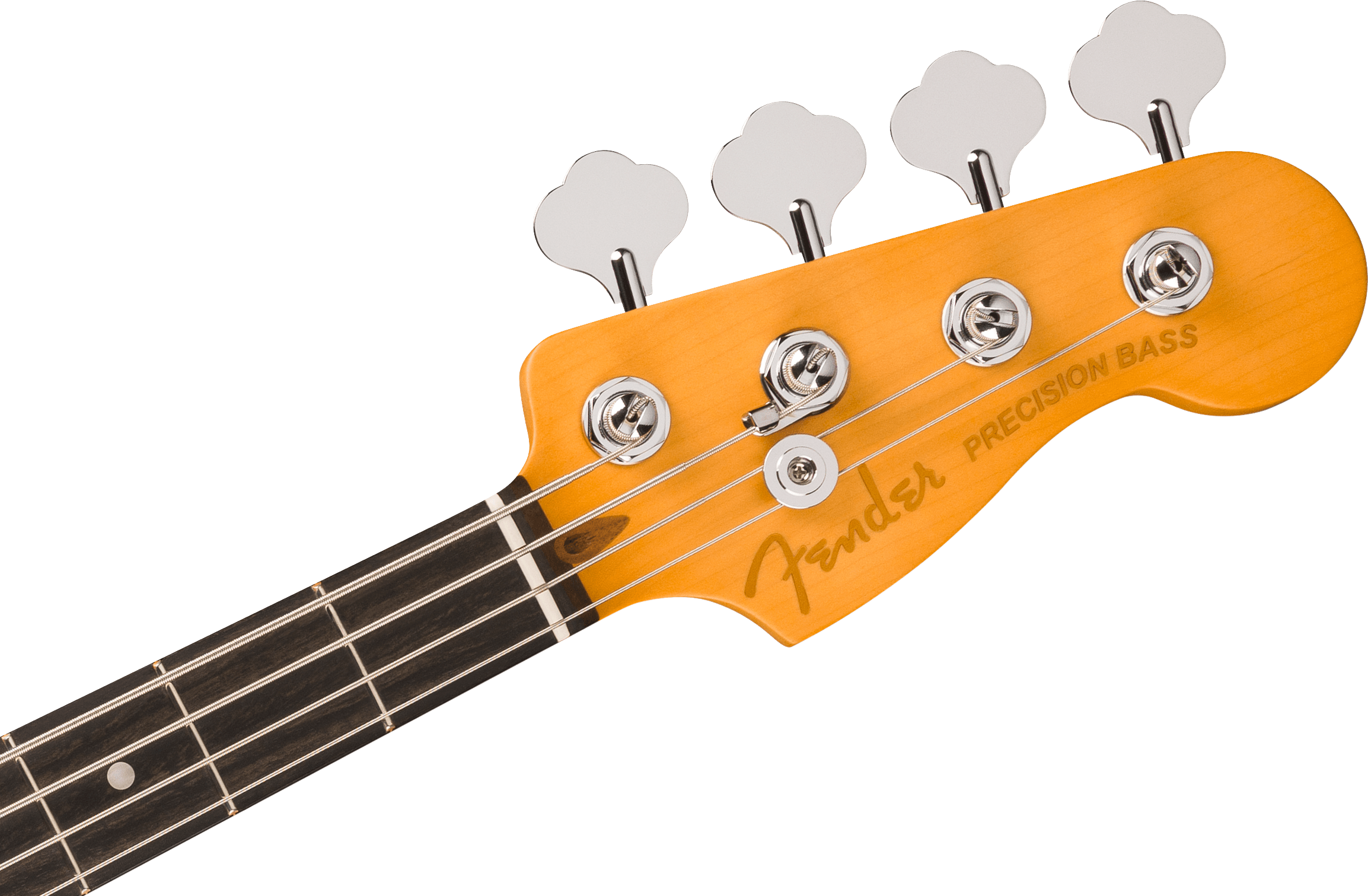 Fender American Ultra II Precision Bass®, Ebony Fingerboard, Noble Blue, Electric Bass - Fair Deal Music