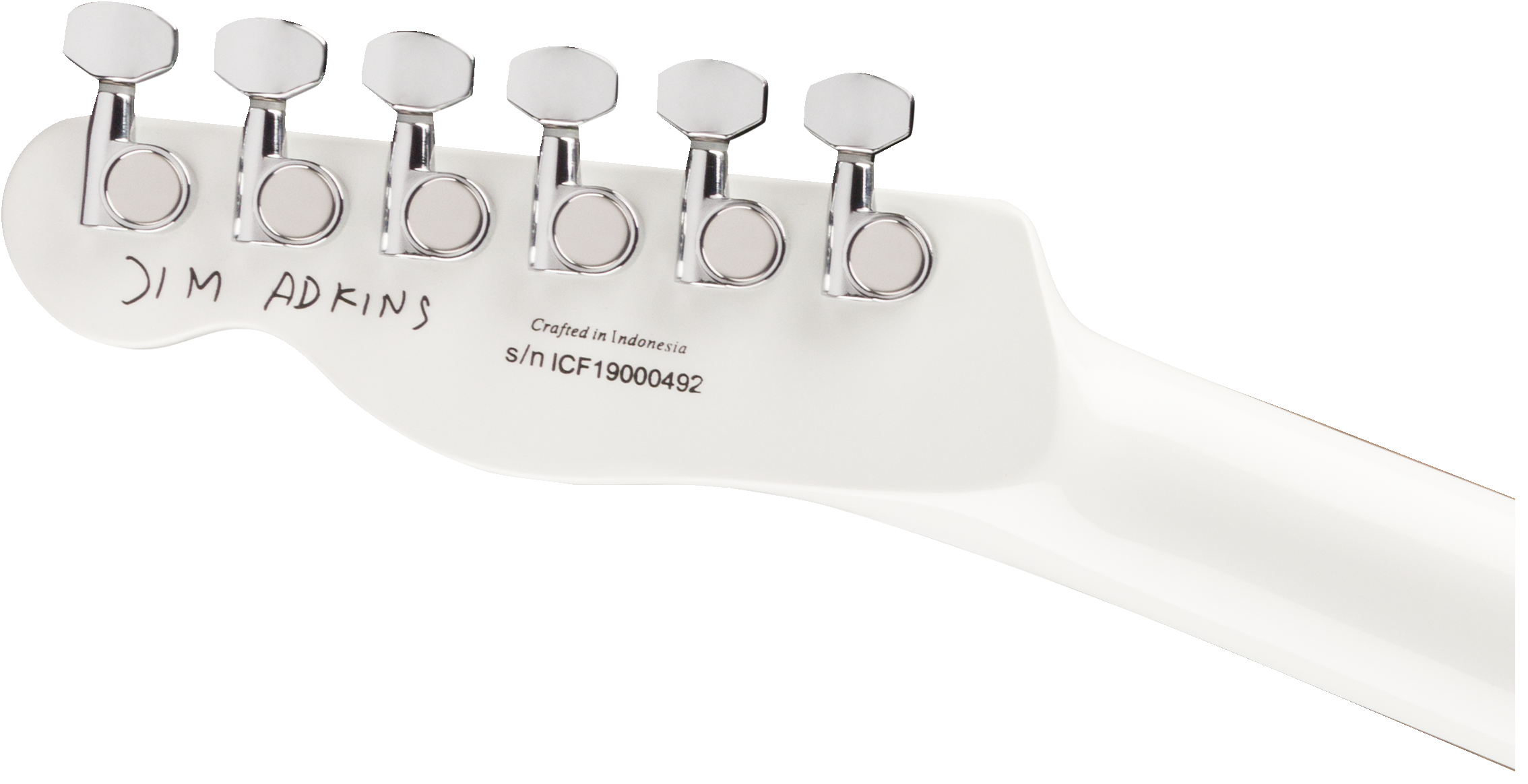 Fender Jim Adkins JA-90 Telecaster Thinline, White, Open Box - Fair Deal Music
