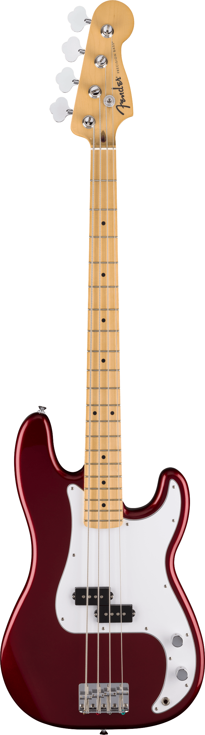 Fender Standard Precision Bass, Candy Cola, Electric Bass Guitar - Fair Deal Music
