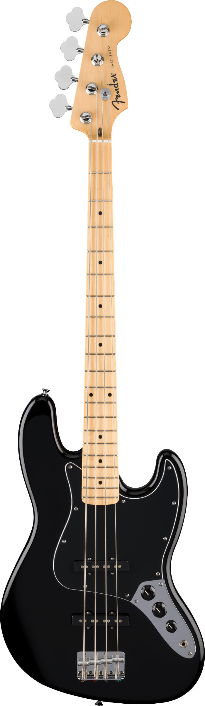 Fender Standard Jazz Bass, Black, Electric Bass Guitar - Fair Deal Music
