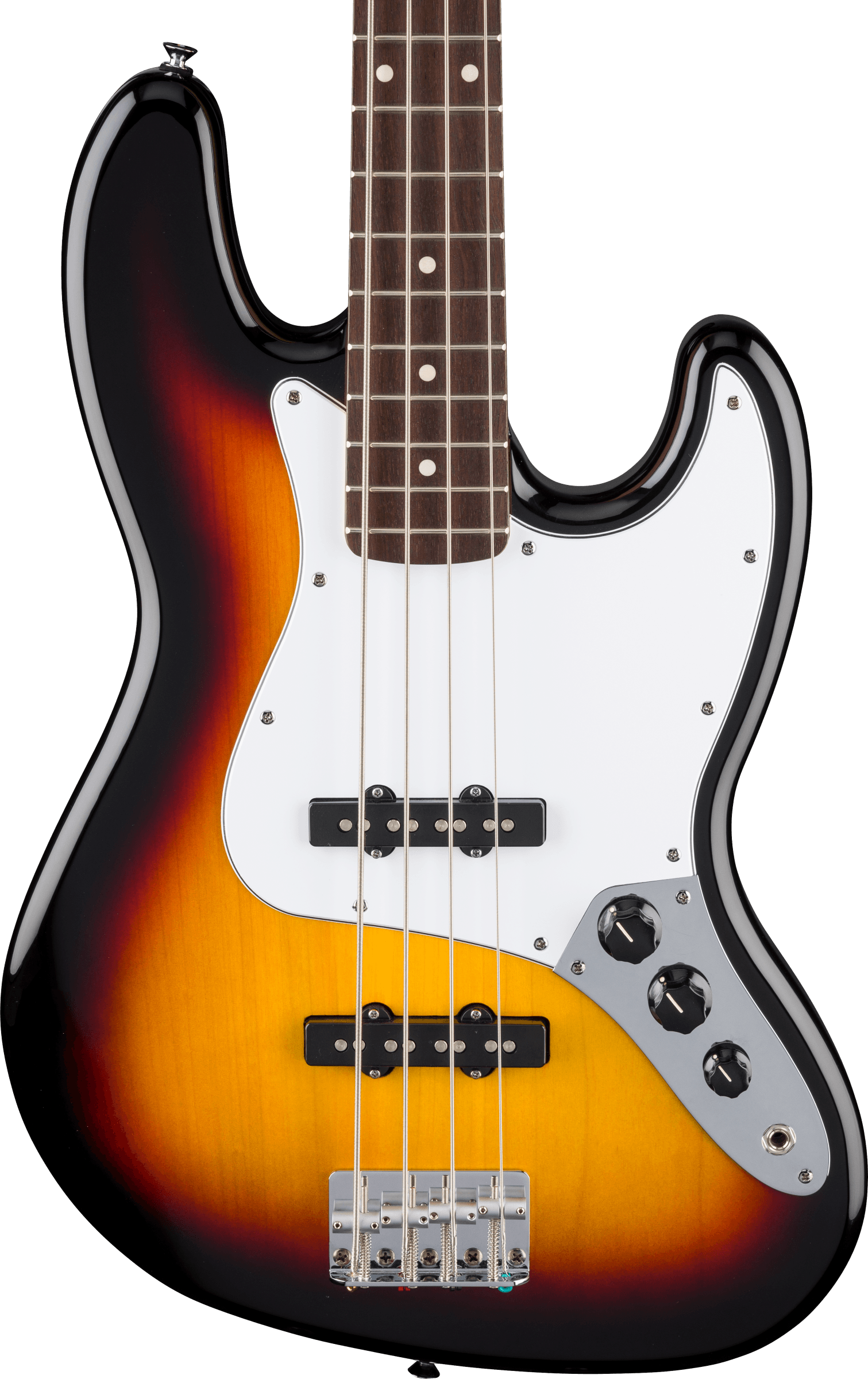 Fender Standard Jazz Bass, 3-tone Sunburst, Electric Bass Guitar - Fair Deal Music