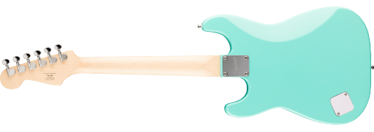 Squier Mini Stratocaster®, Maple Fingerboard, White Pickguard, Sea Foam Green - Fair Deal Music