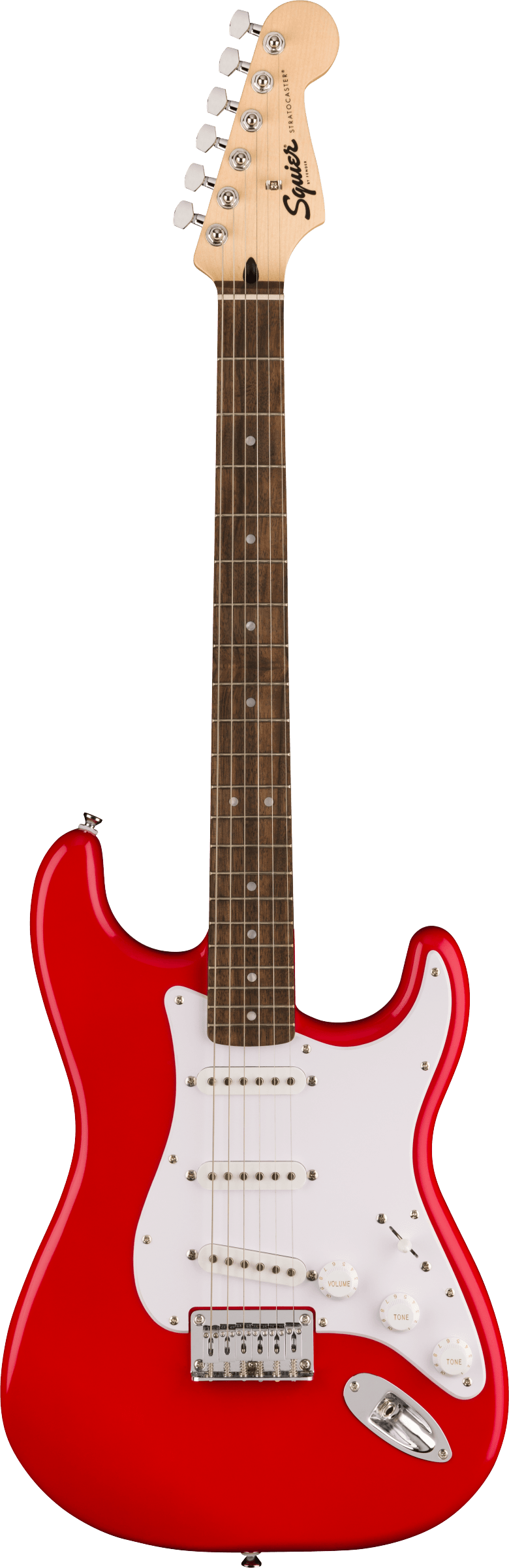 Squier Sonic Stratocaster Hard Tail in Torino Red - Fair Deal Music