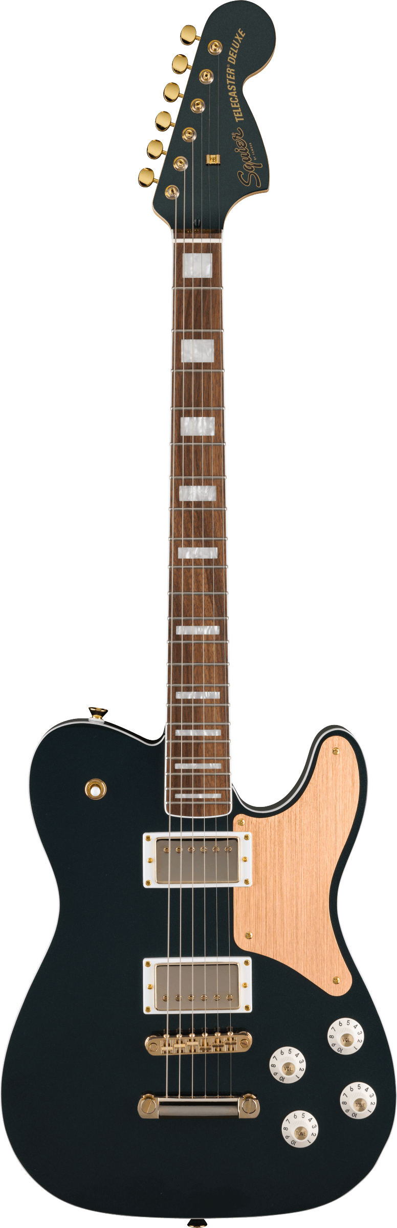 Squier Limited Edition Paranormal Troublemaker Telecaster Deluxe, Cadillac Green - Fair Deal Music