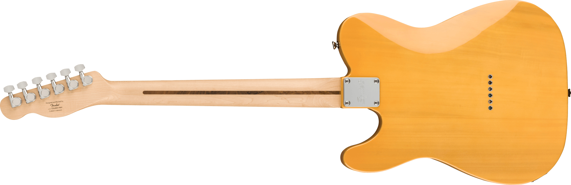 Squier Affinity Series® Telecaster®, Maple Fingerboard, Black Pickguard, Butterscotch Blonde - Fair Deal Music