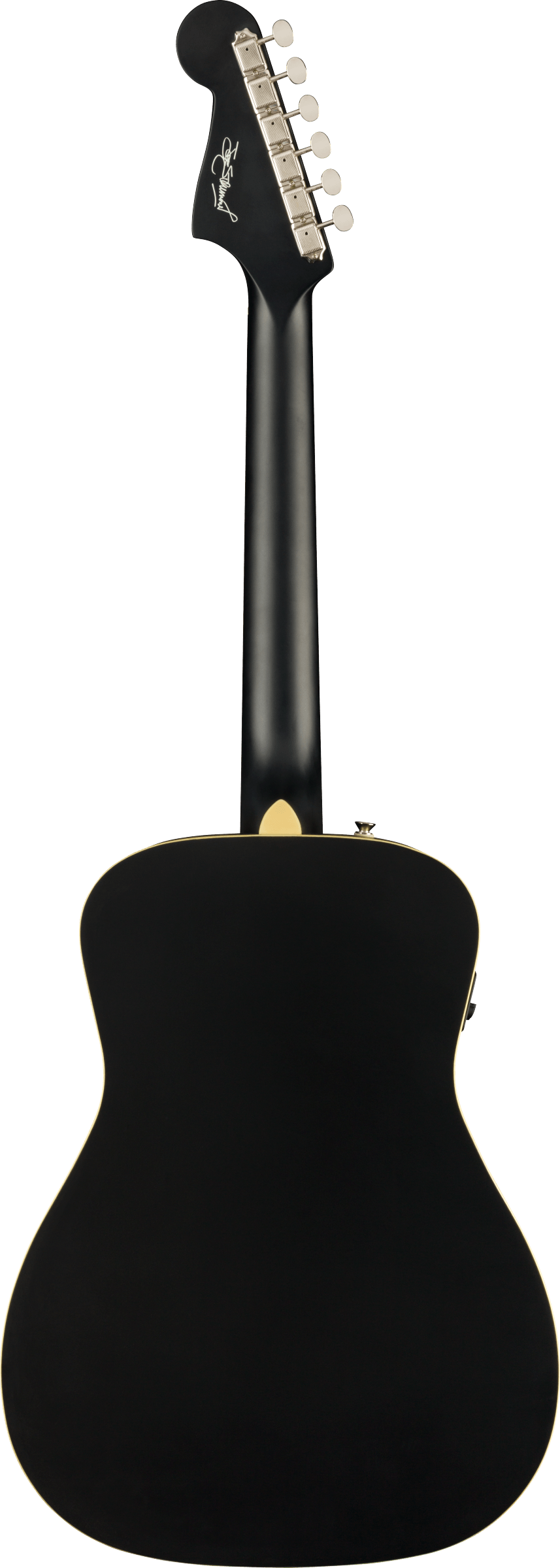 Fender Joe Strummer Campfire, Walnut Fingerboard, Matte Black, Electro-acoustic guitar - Fair Deal Music