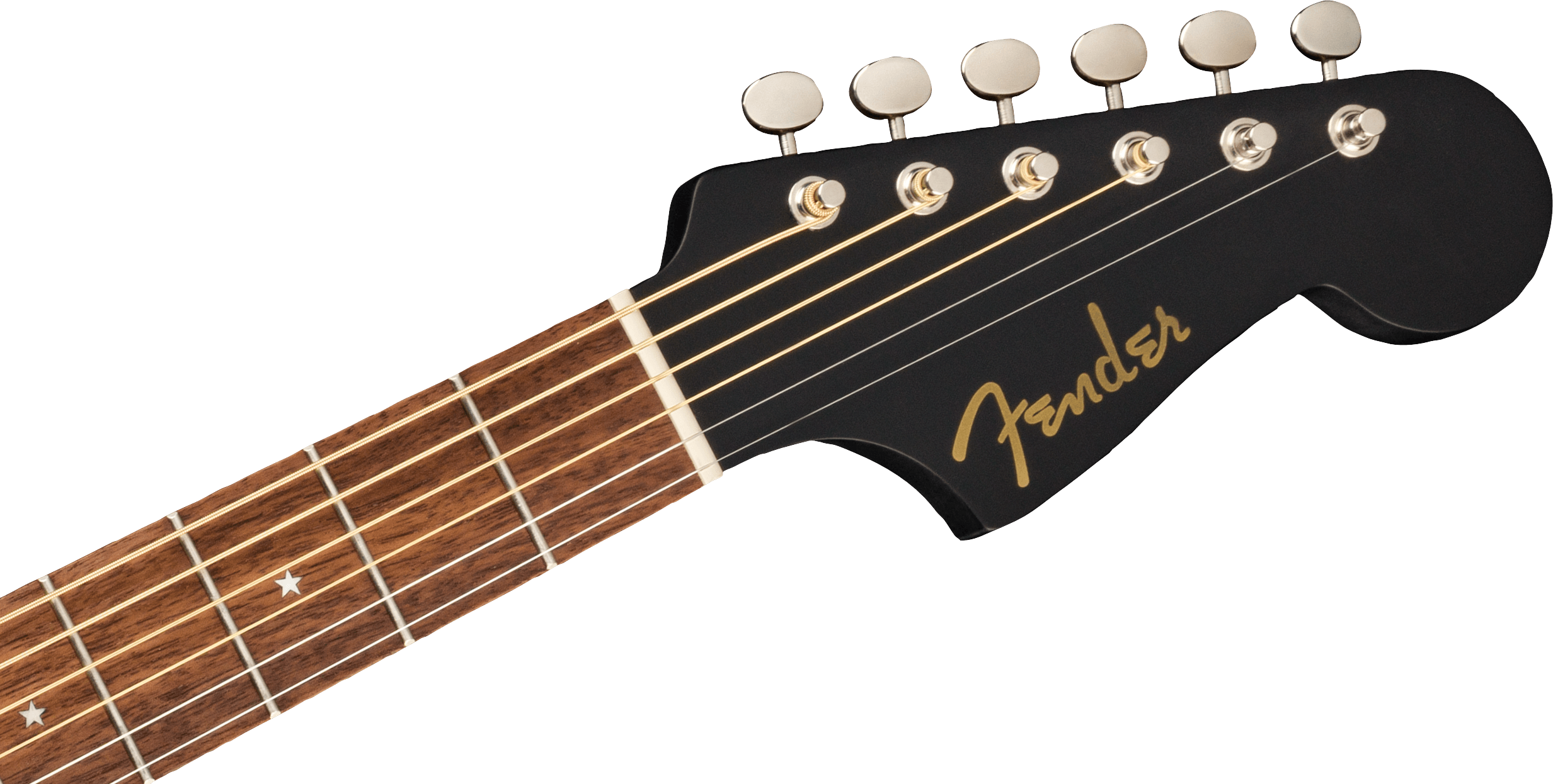 Fender Joe Strummer Campfire, Walnut Fingerboard, Matte Black, Electro-acoustic guitar - Fair Deal Music