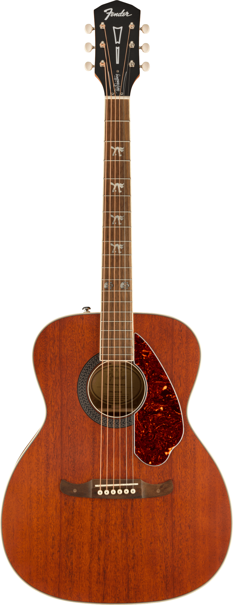 Fender Tim Armstrong Hellcat, Walnut Fingerboard, Natural, Electro-acoustic Guitar - Fair Deal Music