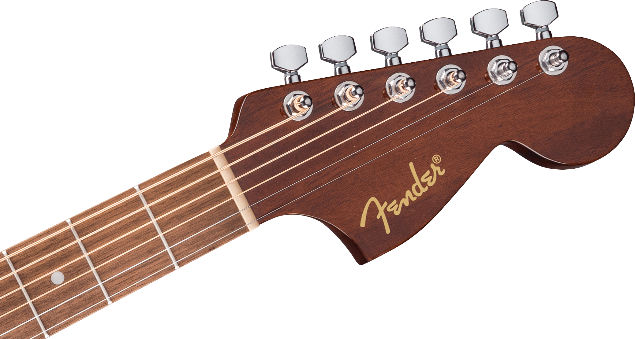Fender California Standard Monterey E, Sapele Top, Ivory Pickguard, Natural Sapele - Fair Deal Music