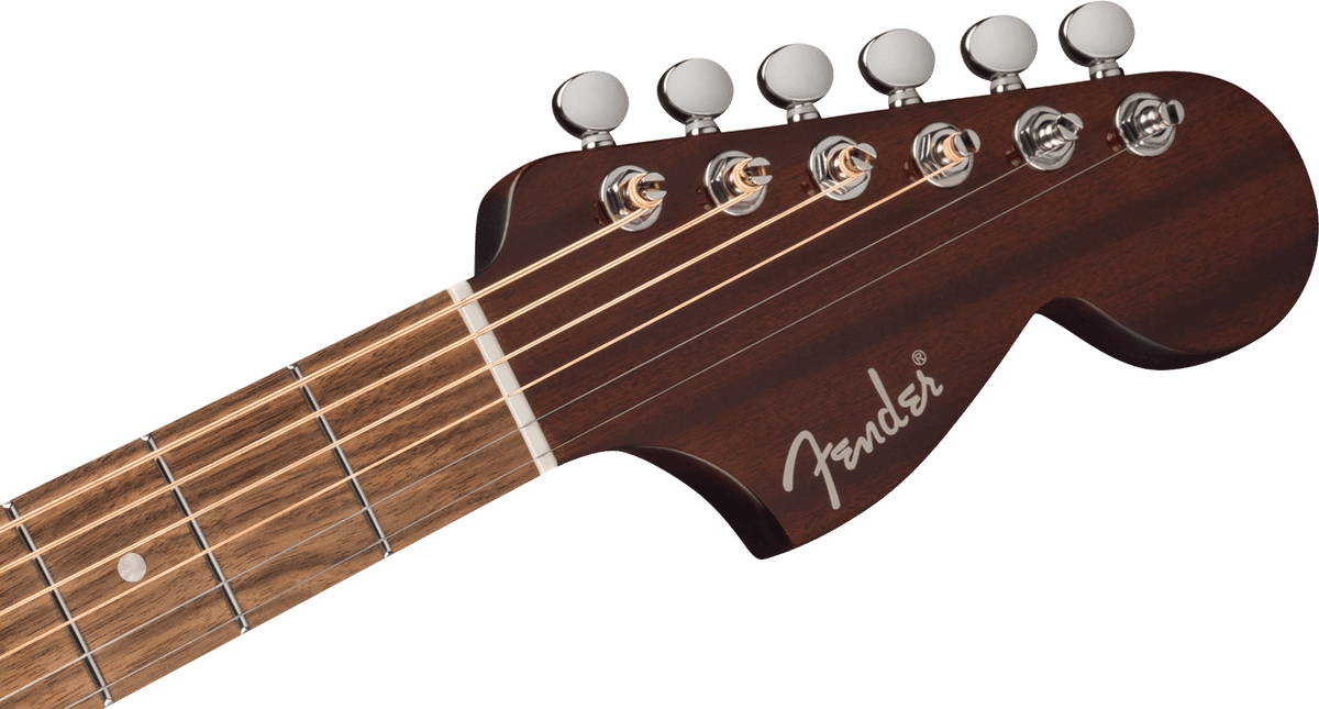 Fender California Deluxe Monterey™ E Mahogany, Walnut Fingerboard, Natural - Fair Deal Music