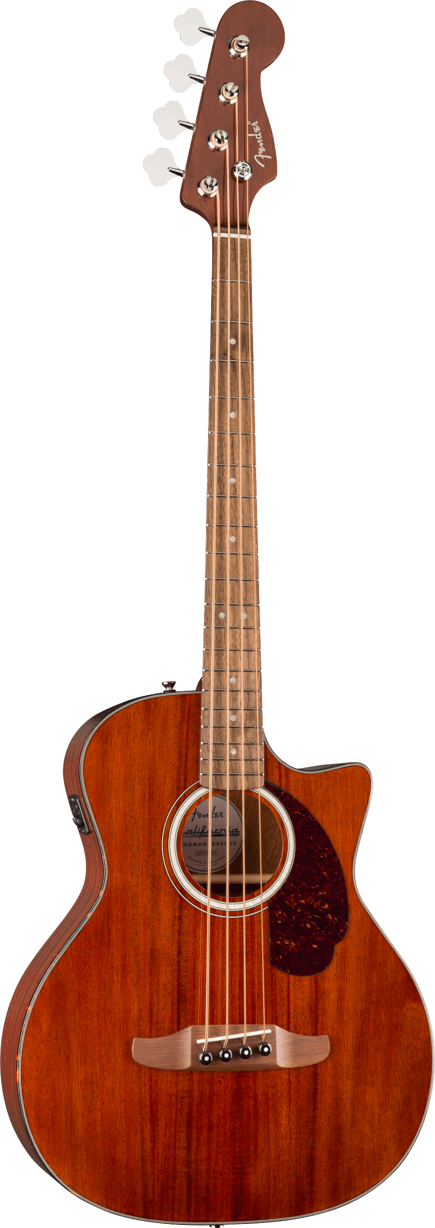 Fender California Deluxe Kingman™ Bass CE Mahogany, Walnut Fingerboard, Natural - Fair Deal Music